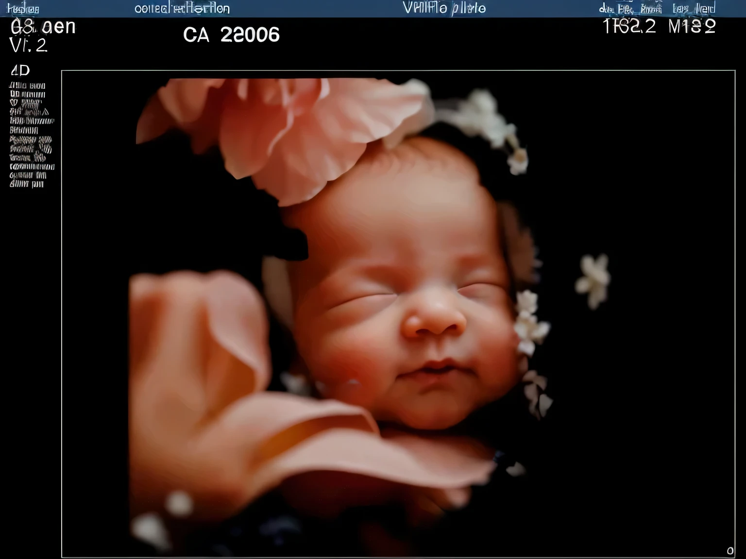 Generate an AI photo of your baby with a 4D color ultraimage