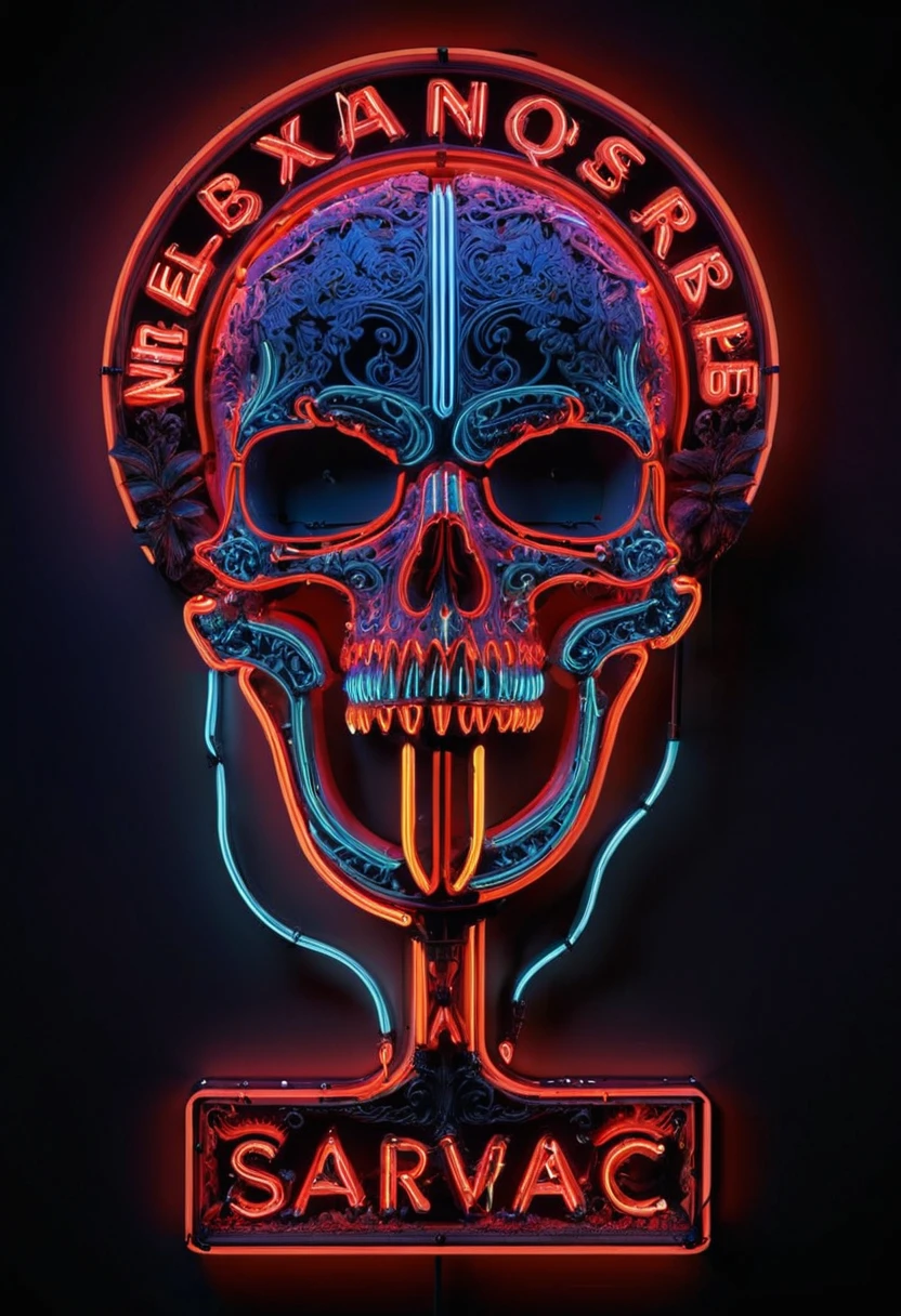 Neon Sign, by Zootopia, (masterpiece, best quality, perfect composition, very aesthetic, absurdres, ultra-detailed, intricate details, Professional, official art, Representative work:1.3)
