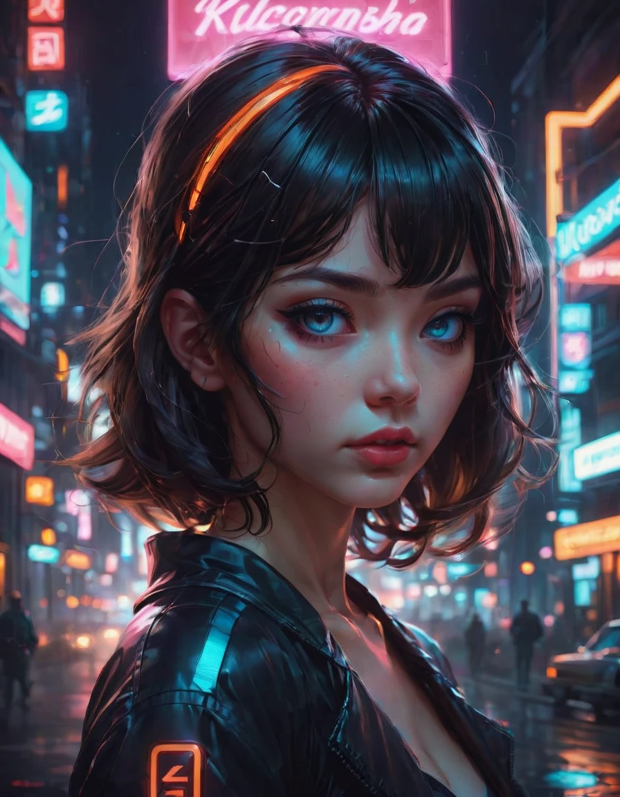 Neon Sign, by ILya Kuvshinov, best quality, masterpiece, very aesthetic, perfect composition, intricate details, ultra-detailed