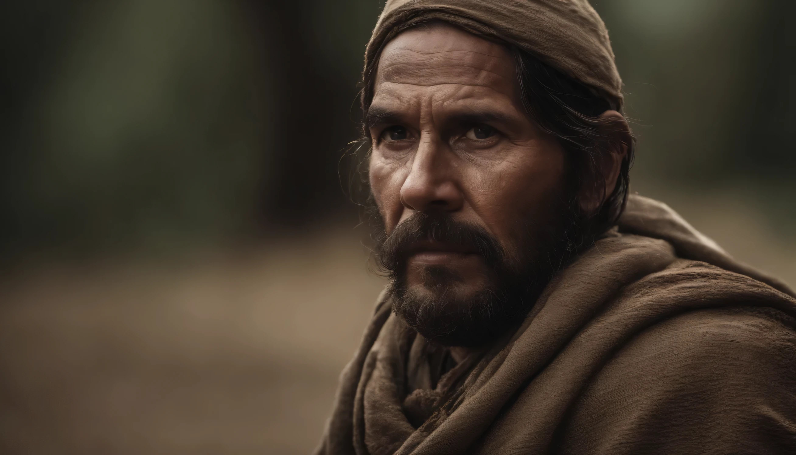 describe a leper man according to the bible