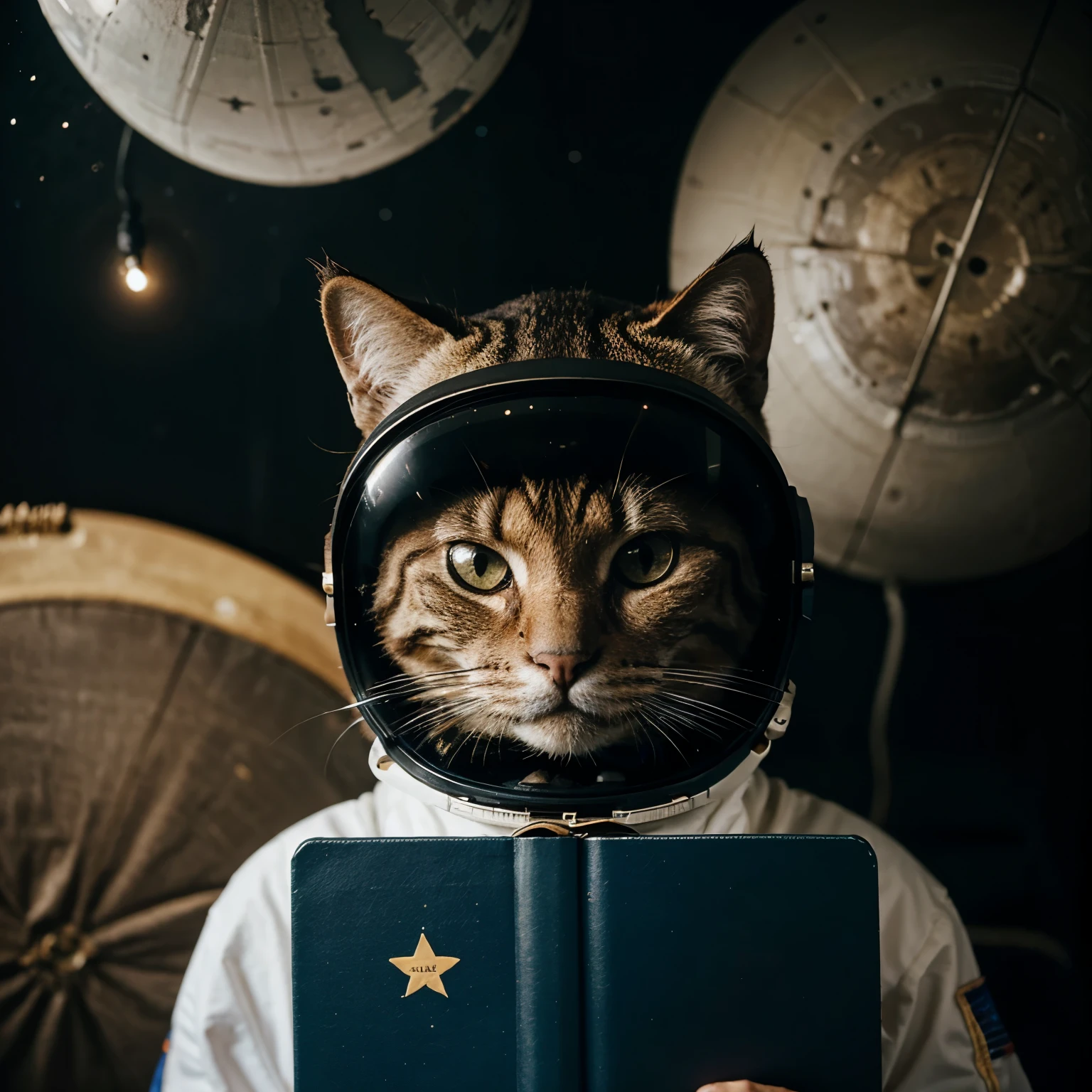 Gato astronauta capa do livro