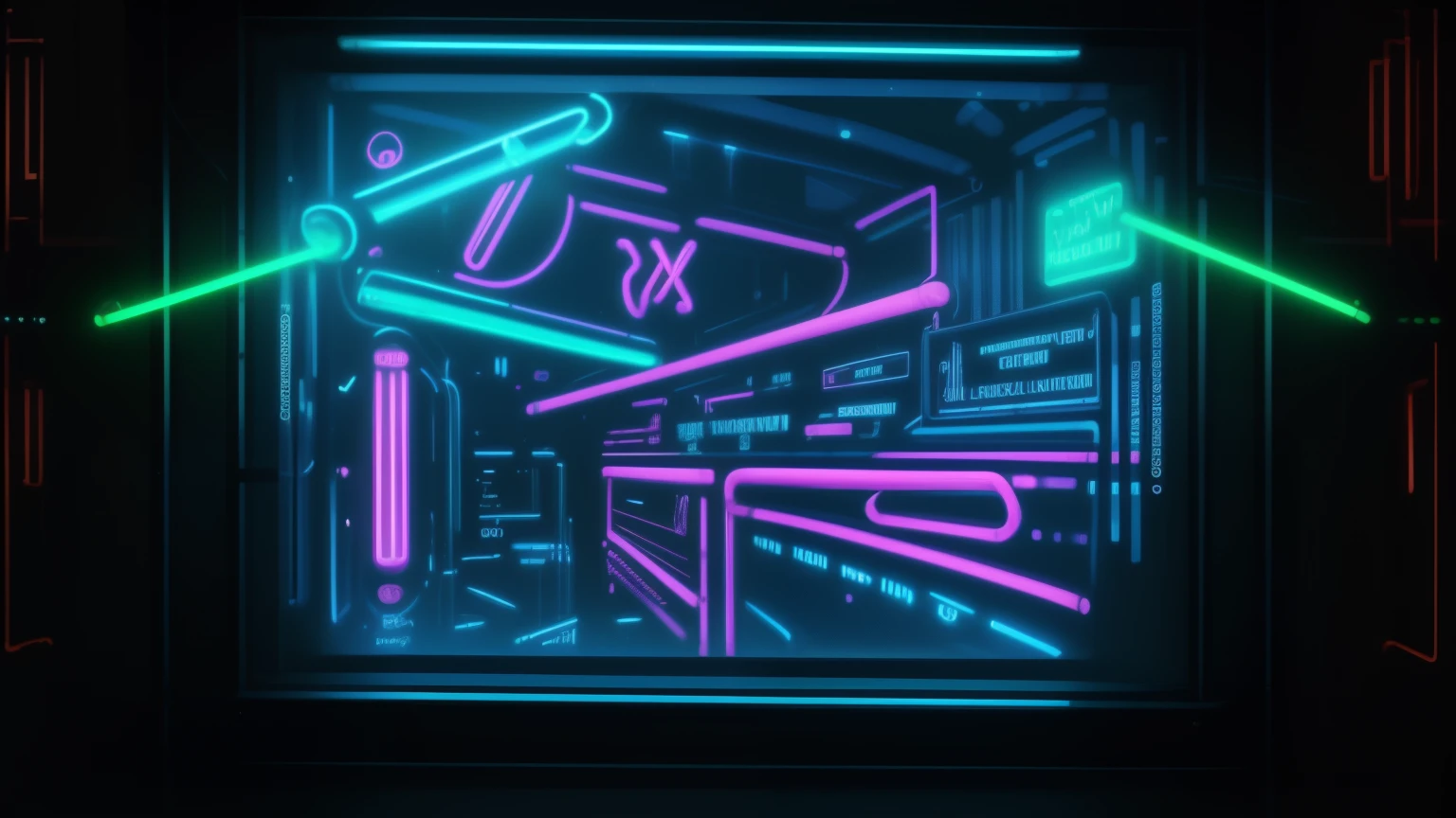 ((Vibrant neon signs)), ((Illuminated masterpiece:1.4)), ((Realistic reproduction:1.3)), ((Detailed illuminated lines:1.5)), ((Photorealistic:1.6)), Neon Sign, urban, ((Vivid colors:1.5)), Cityscape, Retro, ((Glowing tubes:1.4)), electronic, ((Reflective surfaces:1.4)), Rainy night, ((Glass-smooth enamel protective coating:1.31)), energy-efficient, ((Glowing letters:1.5)), Night scene,