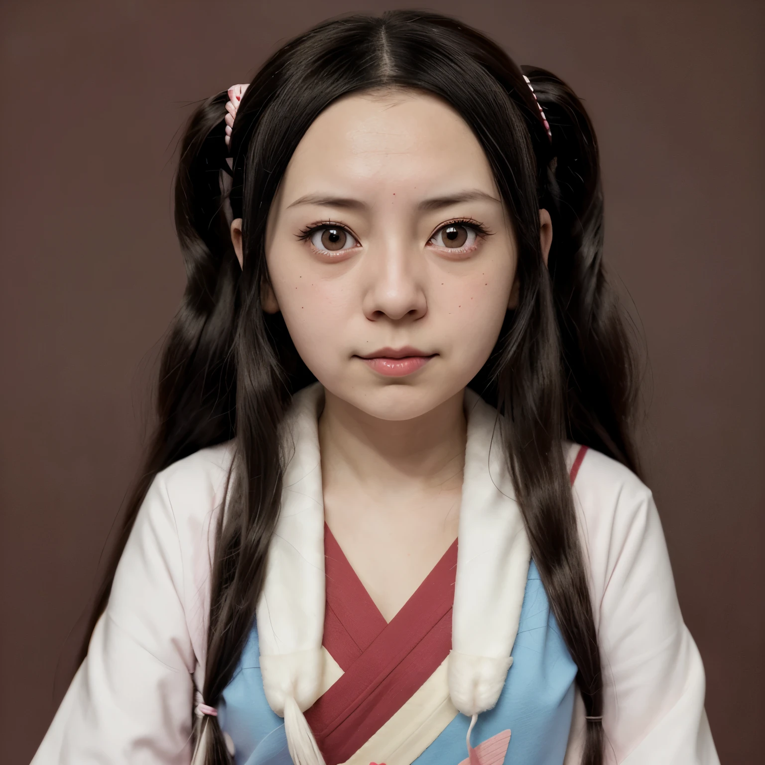 Haz a nezuko con mitsuri abrazado