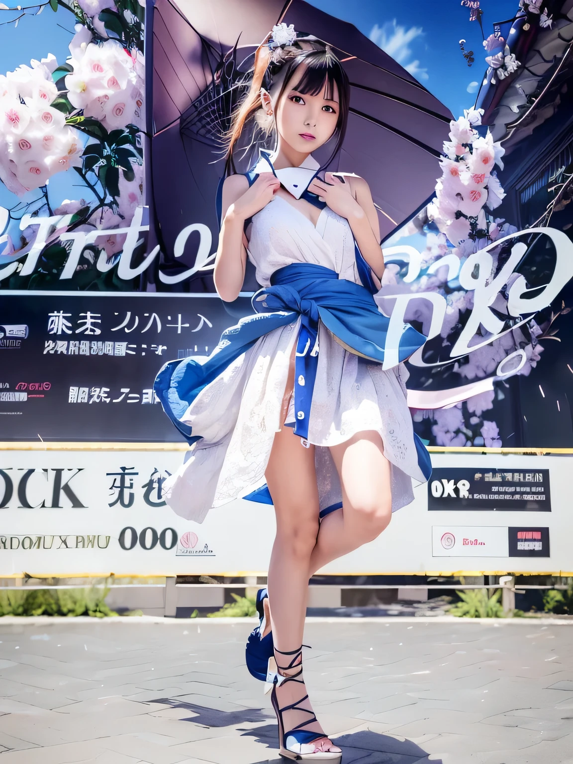 Japanese girl, skinny body, flat chest, extremely ultra detailed face, balanced eyes, extremely ultra real skin, extremely ultra detailed eyes, (masterpiece, best quality:1.2), octane rendering, (8k, uhd, ultra high res), extremely ultra detailed real texture, professional lighting, (realistic:1.2), (RAW photo:1.2), (photorealistic:1.2), The face of the preprocessed image is not changed.