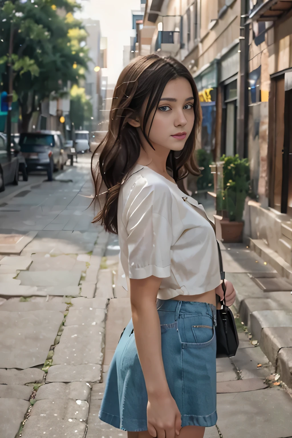 Full body "side view"