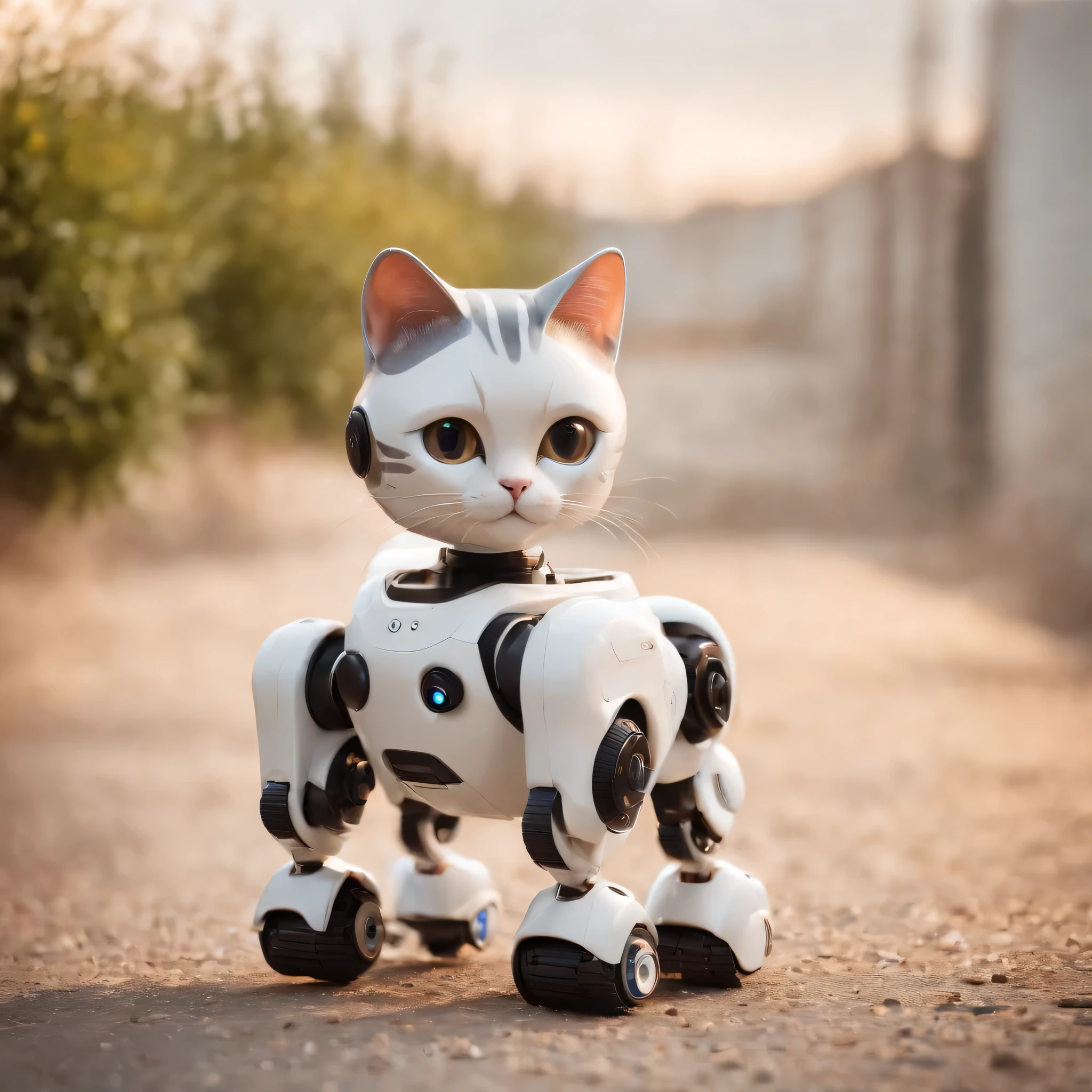 ai cat robots cybox walking