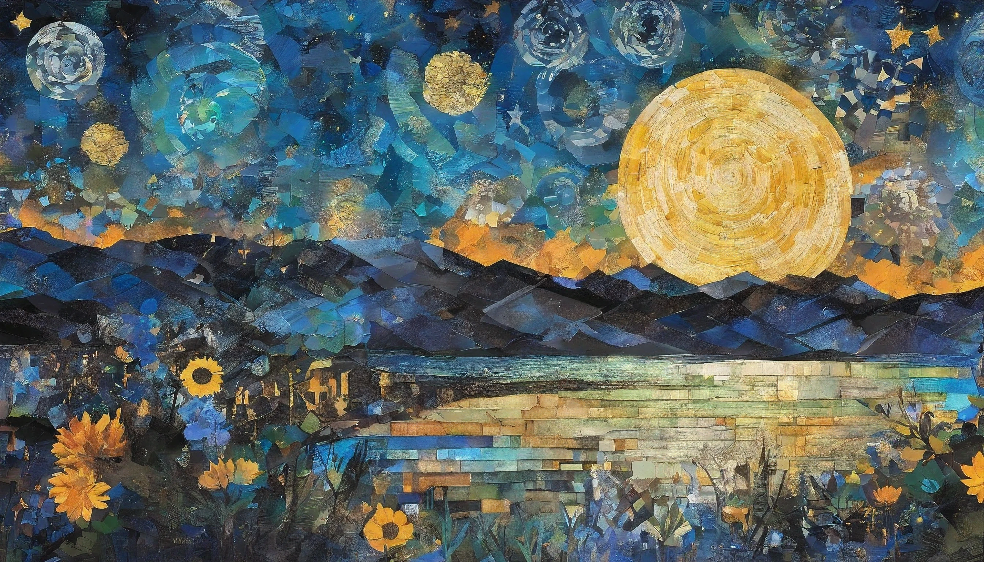 von gogh,starry nights