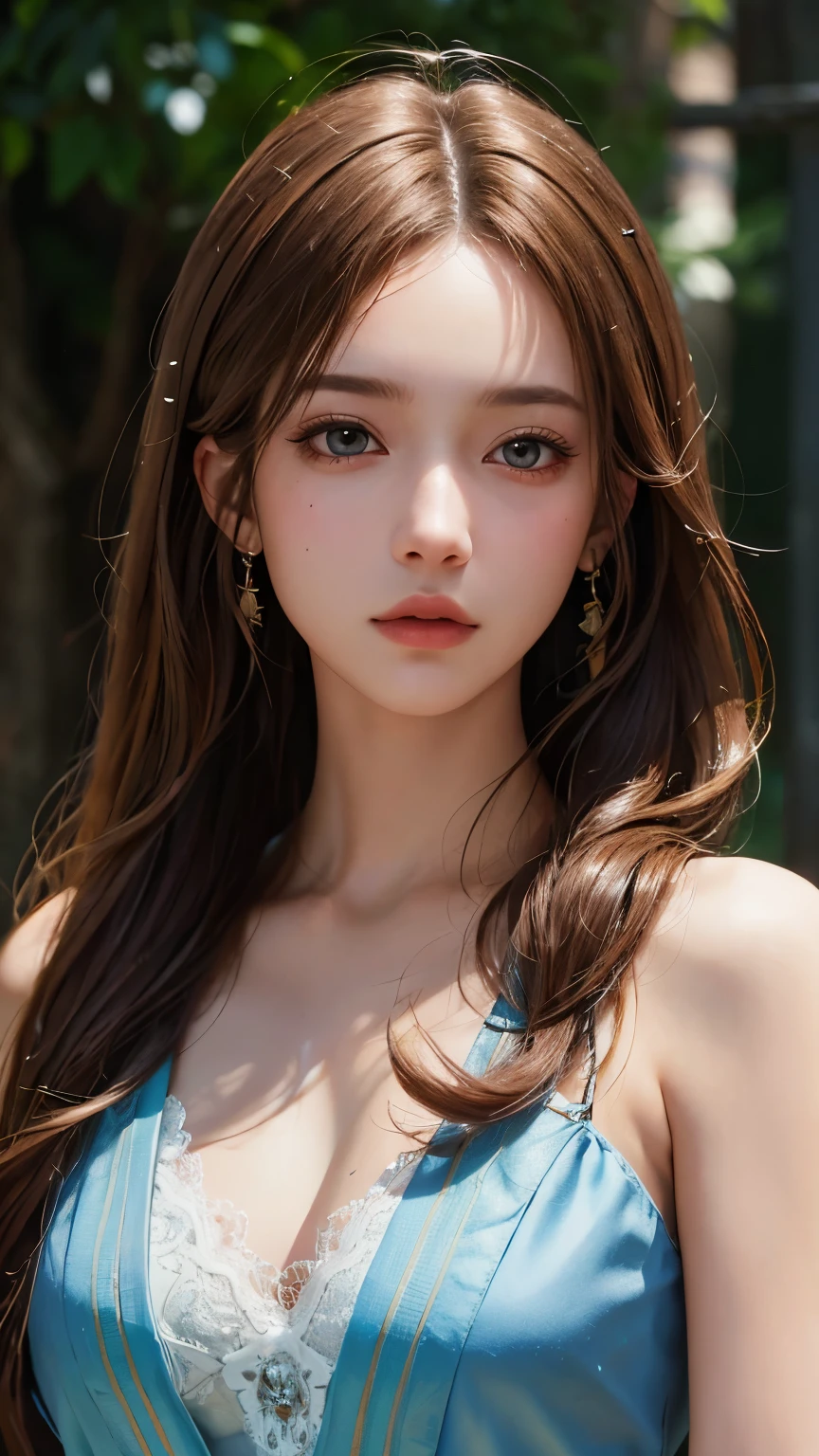 (UHD, retina, masterpiece, accurate, anatomically_correct, textured_skin, super_detail, high_details, high_quality, best_quality, high_res, 1080P, HD, 4K, 8k, 16k), (beautiful_detailed_eyes, beautiful_detailed_lips, extremely_detailed_eyes_and_face), soft_lighting, physically-based_rendering, vivid_colors, (large_breasts, glamorous_body:1.5), (shiny_hair, shiny_skin, tanned_skin, blush), (bangs:1.5), eye_reflection, (bokeh, simple_background), [cardigan, business_shirt:1.5], smile_and_laugh,