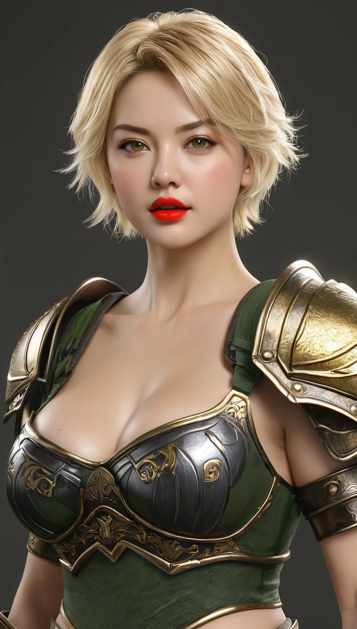 (((Hyper Real)))、(Amazonian female warrior)、
Beautiful woman High resolution High resolution Realistic blonde Short Hair Mature middle-aged woman、((Big big boobs)) Fine skin、超High resolution、Realistic、Plump figure、((中年のBeautiful woman))、Beautiful expression 、Fine green eyes、blonde、35Amazonian female warrior、Big cleavage、Big Ass、Bright red lips、(Simple clothes)and(Wearing simple armor)、