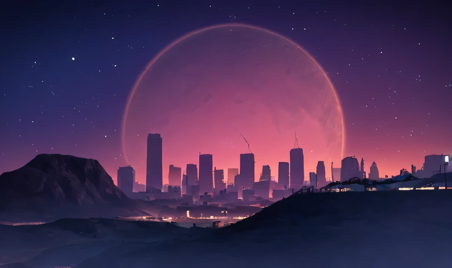 Gorgeous city, gorgeous city landscape, city