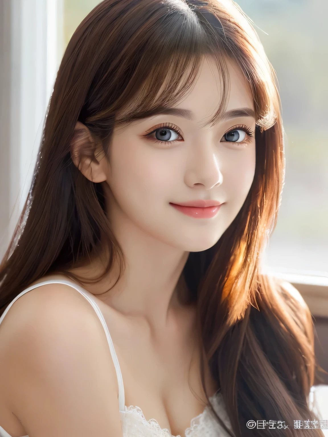 (((8ｋ,highest quality，Attention to detail,Attention to detail、masterpiece,Attention to detail,alone))),RAW Photos & Realistic atmosphere，(beautiful, Well-proportioned face,)，(beautiful dark eyes,Mouth Details,Glossy Lips,Thin eyebrows),Half Japan and half German，beautiful Eyes、Glowing soft white skin、Her deep black eyes are so beautiful,Lip details、Very beautiful face,Very beautiful face、beautiful face,beautiful, Glowing Lips,beautifulThin eyebrows,Infinite Faces, Realistic Young Gravure Idol, Very cute beautiful girl , Young Gravure Idol, ((Young Gravure Idol, A very beautiful and cute 18 year old girl,An incredibly beautiful and elegant 18-year-old girl)),Natural soft light,（Shiny Hair,,beautiful and kind eyes：1.5）,A very kind smile,Shapely breasts,Medium Long Hair,Seaside，Red Bikini,beautiful posture,No makeup，Background sea，,
