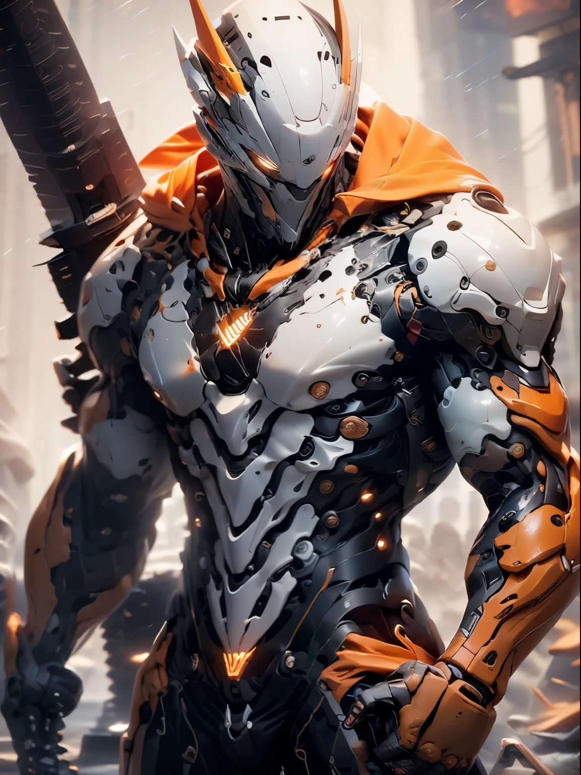 Cinematic, Hiper-detalhado, e incrivelmente detalhado, This artwork captures the essence of a bald android girl, sem pelos e musculosa. Beautiful color grading, improving the overall cinematic feel. Unreal Engine brings your anatomical cybernetic muscle suit to life, parecendo ainda mais hipnotizante. Com o uso da profundidade de campo (DOF), every detail is focused and accentuated, drawing attention to his eyes and the intricate design of the anatomical cybernetic muscle suit . Image resolution is at its peak, utilizing super-resolution technology to ensure every pixel is perfect. Cinematic lighting enhances its aura, while anti-aliasing techniques like FXAA and TXAA keep edges smooth and clean. Adding realism to the anatomical cybernetic muscle suit, A tecnologia RTX permite rastreamento de raios. Adicionalmente, SSAO (Screen space ambient occlusion) gives depth and realism to the scene, A garota'The anatomical cybernetic muscle suit has become even more convincing. In the post-processing and post-production phases, tone mapping enhances colors, creating a captivating visual experience. The integration of CGI (imagens geradas por computador) e efeitos visuais (Visual Effect brings out the intricate features of the anatomical cybernetic muscle suit in a seamless way. efeitos sonoros (Efeitos sonoros) complementar a arte visual, further immersing the viewer in this fantastic world. The level of detail is inspiring, com elementos intrincados meticulosamente trabalhados, the obra de arte is hyper maximalist and hyper-realistic. Volumetric effects add depth and dimension, and the photorealism is unparalleled. The image is rendered in 8K resolution, garantindo visuais super detalhados. Volumetric lightning adds a touch of magic, highlighting his beauty and the aura of his anatomical cybernetic muscle suit in an otherworldly way. high-range dynamics (hdr) a tecnologia faz as cores s
