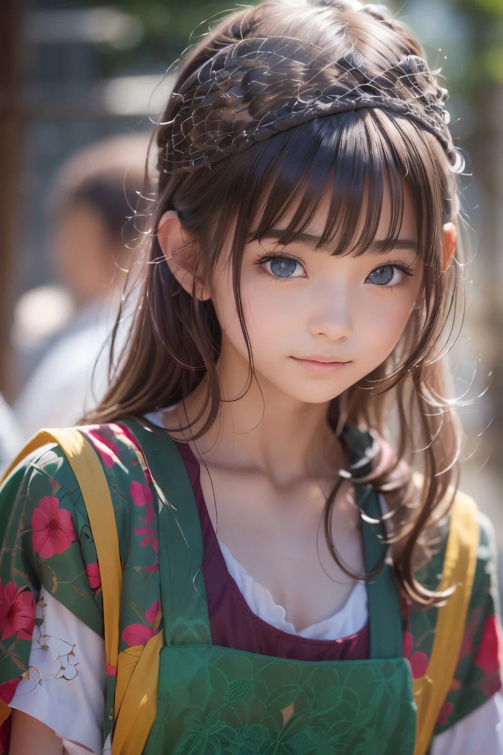 ((sfw: 1.4)),((detailed face, professional photography)), ((sfw, construction worker outfit, pulled back hair, 1 Girl)), Ultra High Resolution, (Realistic: 1.4), RAW Photo, Best Quality, (Photorealistic Stick), Focus, Soft Light, ((20 years old)), ((Japanese)), (( (young face))), (surface), (depth of field), masterpiece, (realistic), woman, bangs, ((1 girl))
