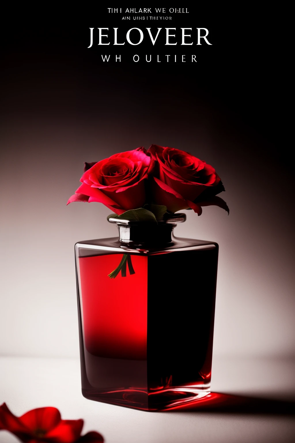 A hauntingly beautiful and evocative poster, "Let Her Know", showcases an empty semi-transparent black flower vase, its glass walls subtly revealing the stark contrast within. The vase holds a vivid, crimson lake of blood, which adds a mysterious and intriguing depth to the image. The name of the poster, elegantly written in bold, flowing font, completes the scene with a hint of romance and symbolism. The poster, with its dark and captivating theme, beckons viewers to ponder its deeper meaning and connect with the underlying emotion it conveys.
(hauntingly beautiful, evocative, poster, "Let Her Know", empty semi-trans