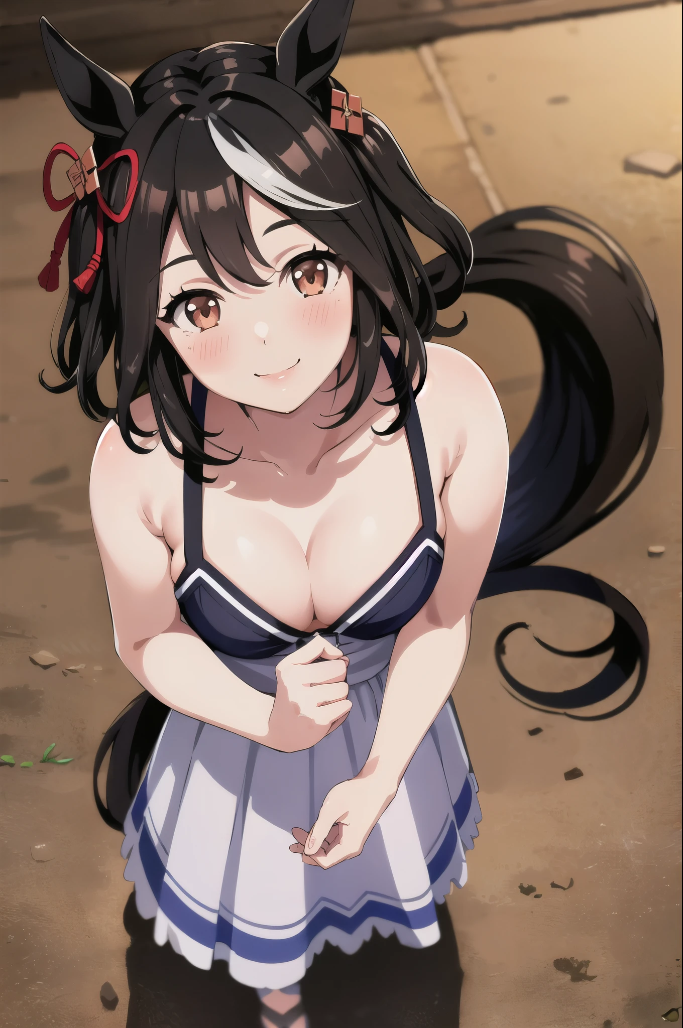 1 girl, alone, highest quality, masterpiece, High resolution,masterpiece, highest quality,1 girl, alone,highest quality, masterpiece, High resolution,
smile,cowboy shot,(horse tail)
kitasan black, 1 girl, The valley is open, Medium chest, blush, smile,highest quality, masterpiece, perfect lighting, (good),goodシャツリフト,good,bra,good,butt,ランジェリー
1 girl, The valley is open,, (From above:1.2), bent down, blush, smile,highest quality, masterpiece, perfect lighting, (good),goodシャツリフト,((NSFW))