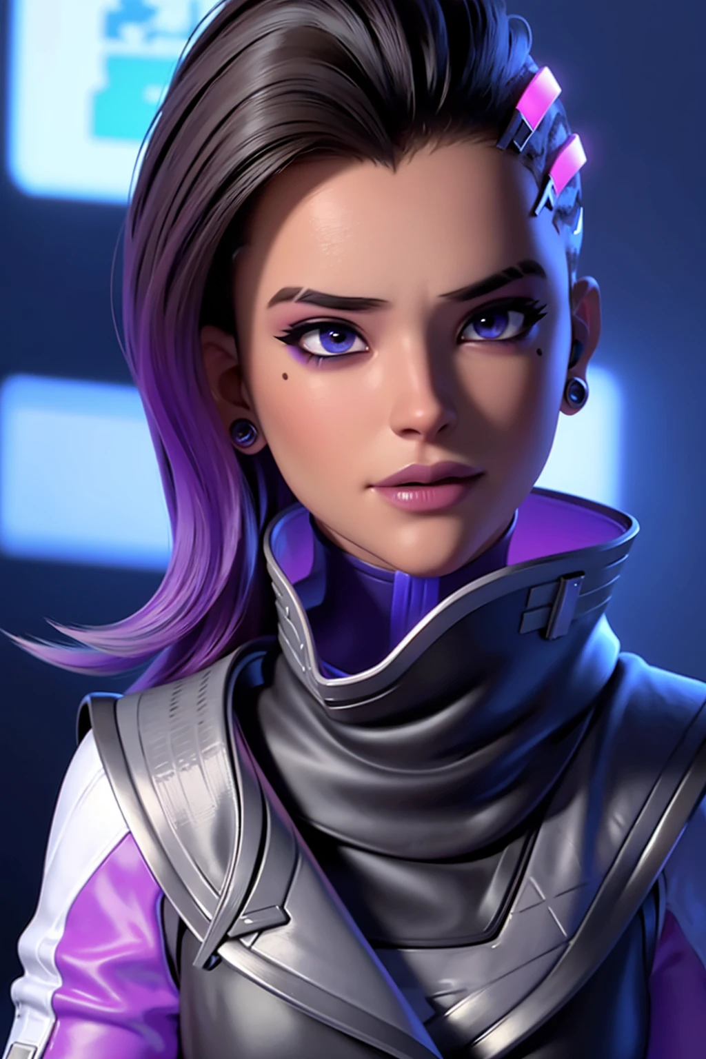 realistic, realism, photorealism, photo-realistic, high contrast, (photorealistic:1.4), 8k high definition detailed realistic, (best quality, masterpiece:1.2),  photon mapping, radiosity, physically-based rendering, best quality, highly detailed, owsombra, whole body, inside, coat,