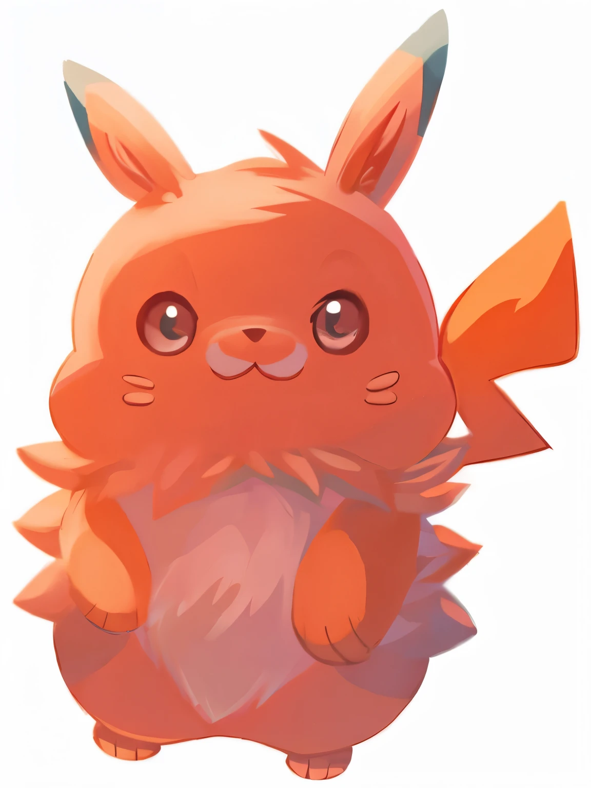 Furry creatures,Cartoon style