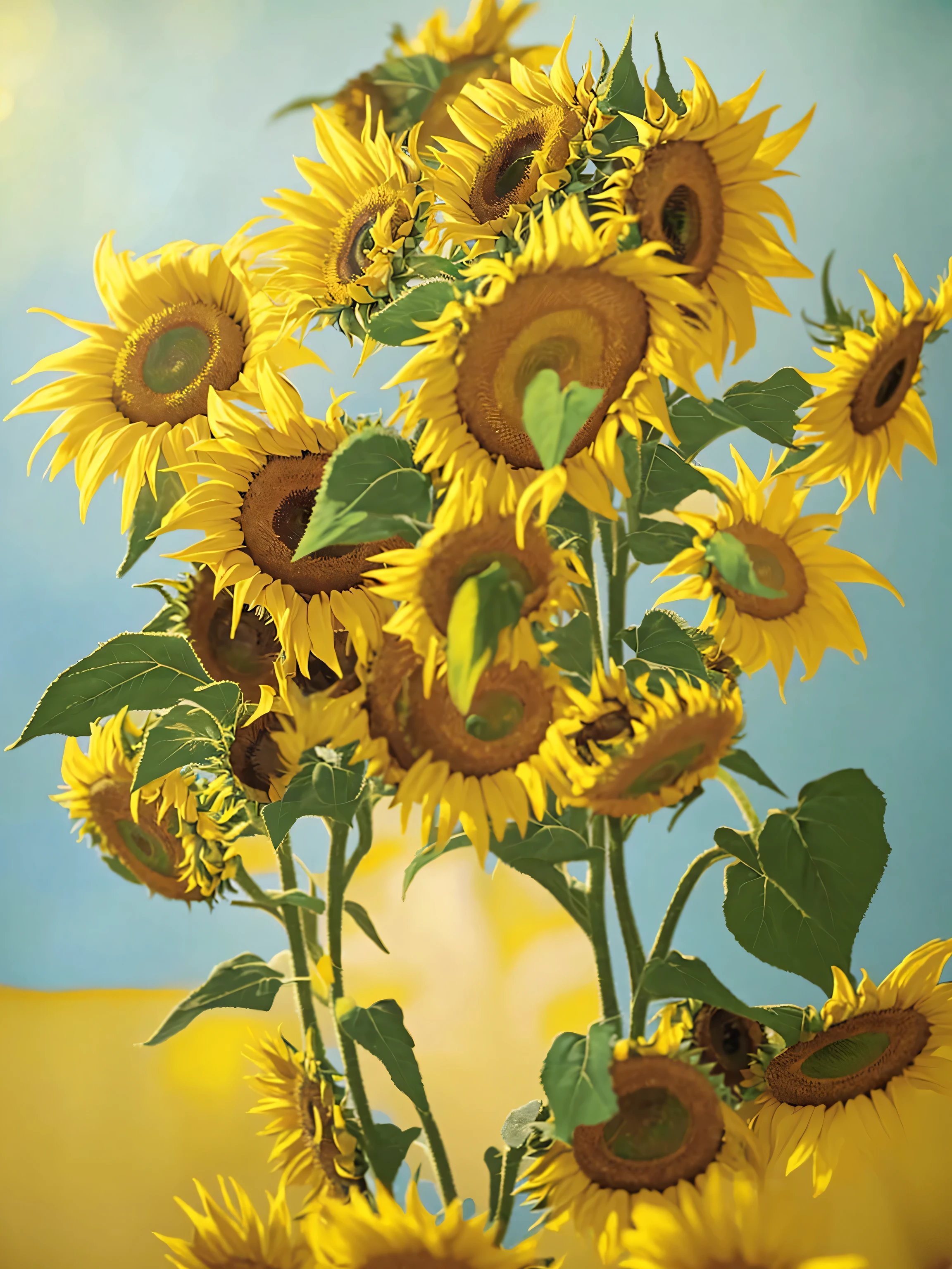 van gogh sunflowers