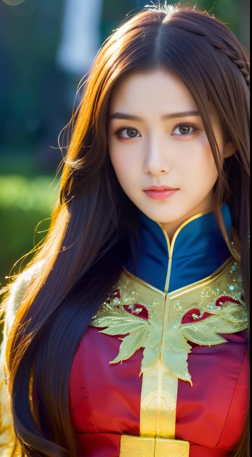 (highest quality, High resolution:1.2, Super detailed, realistic:1.37), chinese costume, amazingly beautiful face, enchanting eyes, gorgeous hair, intense battle scene.
