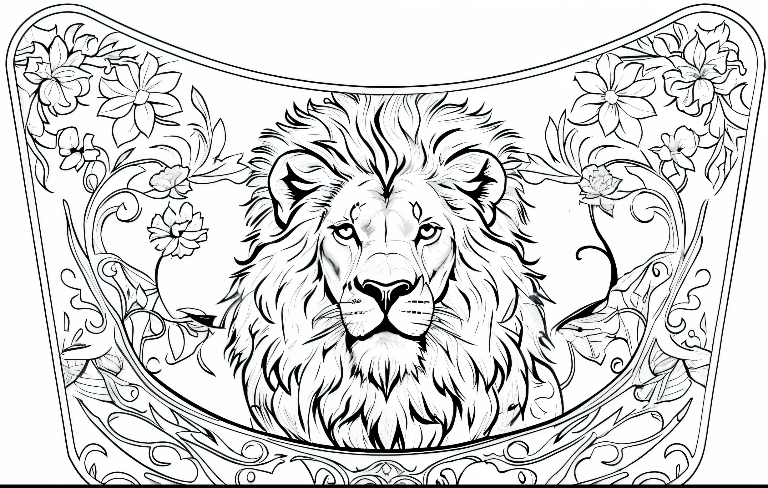 (Monochrome, Adult Colouring Pages, Vectorized) vector design, minimalist line drawing, blossoming vine, white background, clean line drawing, , fine line art, no shadows, best quality, high resolution, detailed background, high contrast.