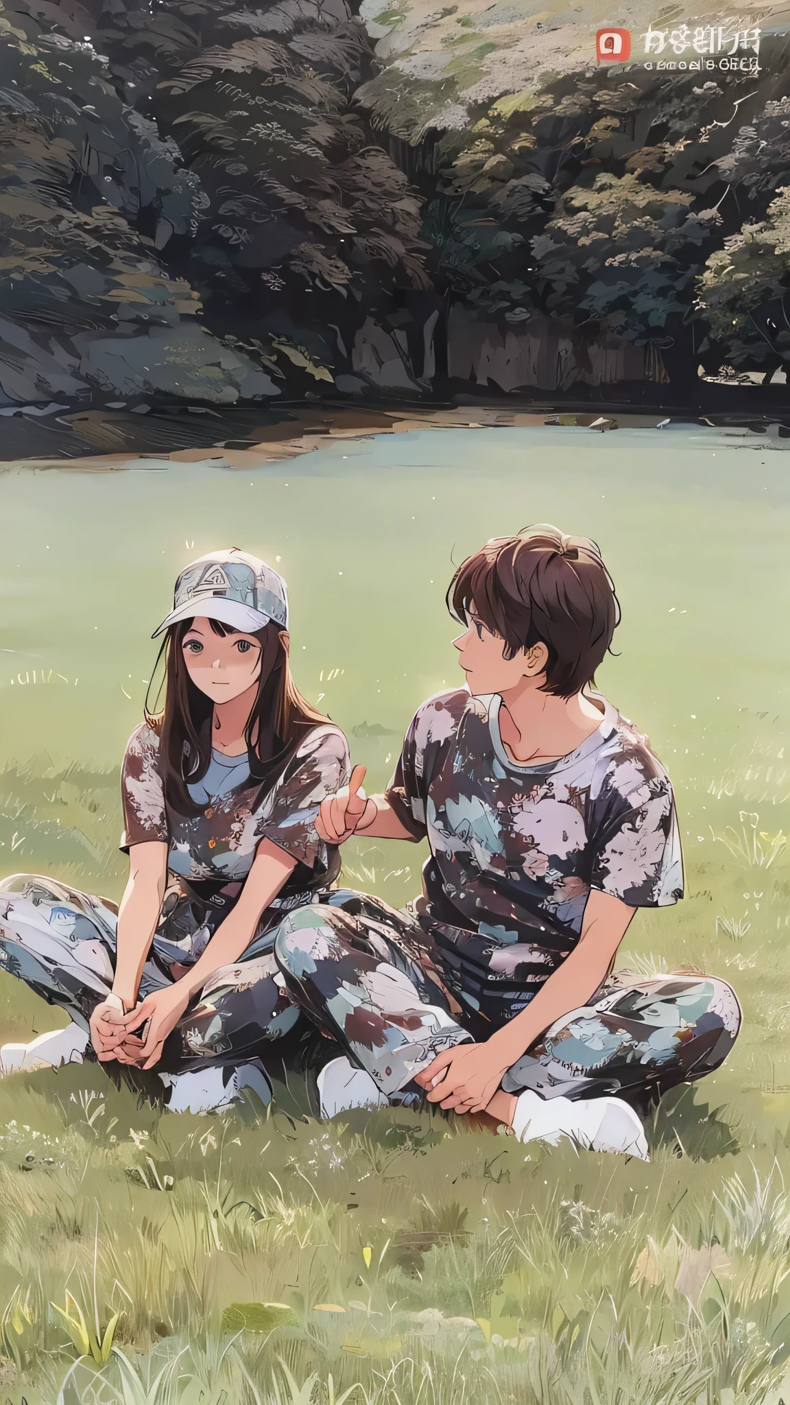 best details, best results,the background is very detailed, the background matches the example image, the background matches the example image, nothing has changed, the background remains consistent like the example image, nothing has changed, perfect results, best results, very detailed, anime style, male anime face and woman