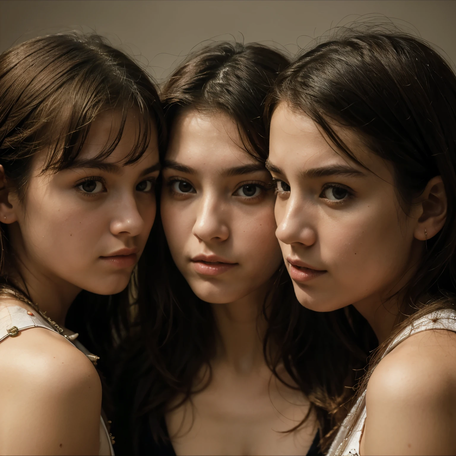 (masterpiece, best quality, absurdres),
bartolomeobari,
3girl, solo, closed mouth,
portrait