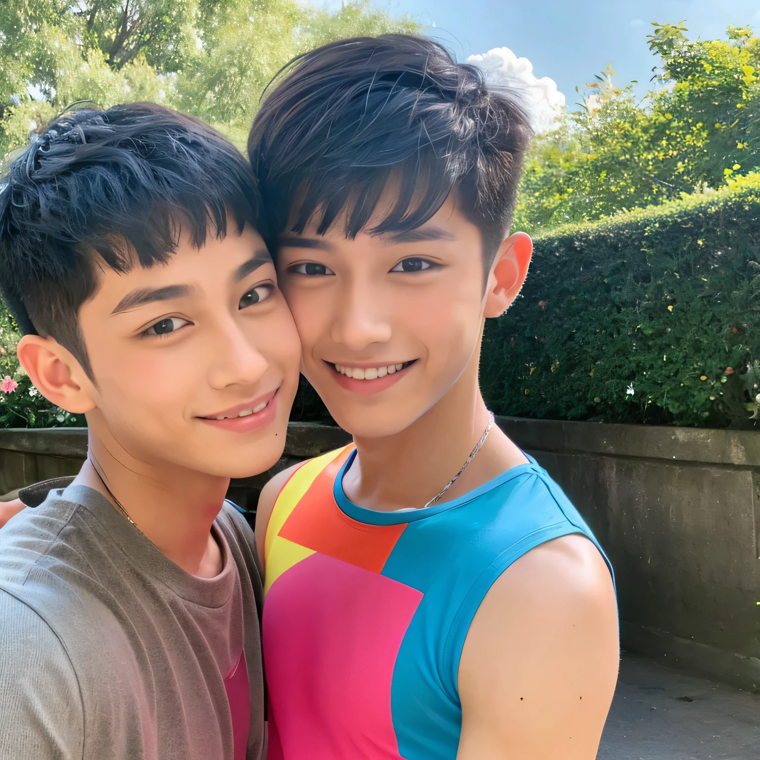 Cute gay twink