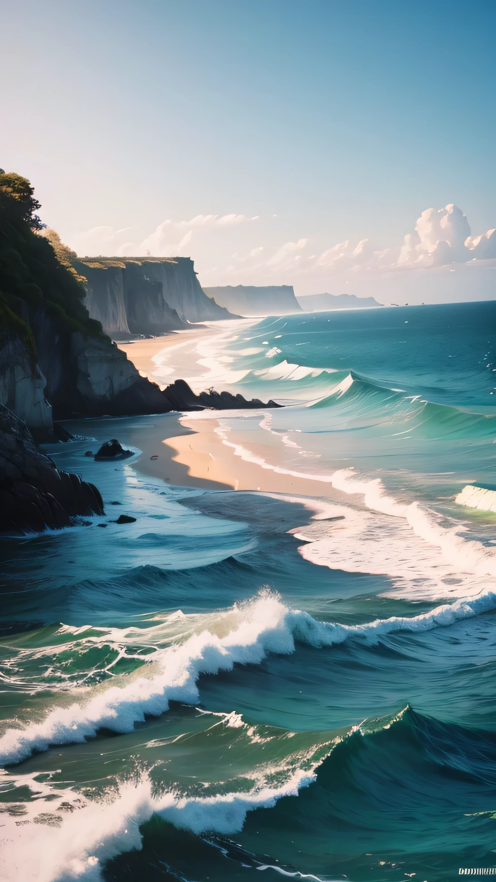 the sea
