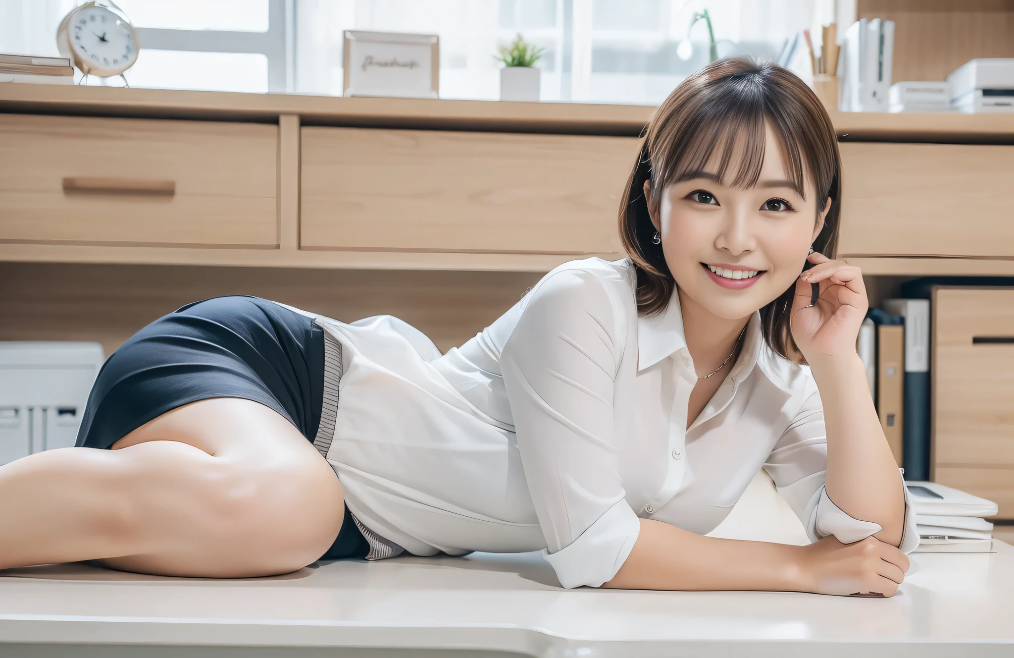 NSFW, materpiece,8K,Best Quality,superfine illustration, Large_filesize, extra detailed face, Perfect Lighting, fulcolor, OL, Wearing a suit, (Inside the office:1.5), Detailed background, Professional Lighting, Dynamic Angle, Perfect hands, Detailed shiny skin, detailed hairs, Detailed eyes),
BREAK
1girl, Cute, 25-years old,
(shot from front:1.5), (Opening legs:1.4)
(Squatting:1.5), (Suits, O-neck shirt:1.1), (Bottomless:1.3), Shorthair, (:0.8), (Juice:1.2), show through, (Half-taken panties:1.1), Dale in the, heel,
(Park lawn:1.3), sunlight, Natural light, Sunnyday,
red blush, Sweat,