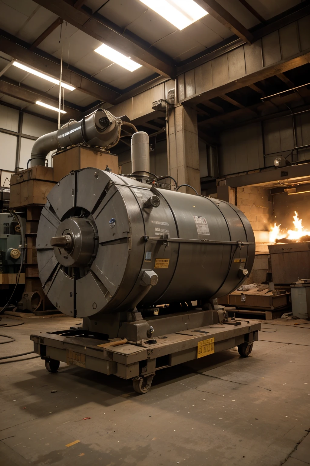 industrial power equipment
ELECTRIC MOVEMENTS, GENERATORS, TRANSFORMERS main image for presentation((Best quality)), ((masterpiece)), (detailed),
