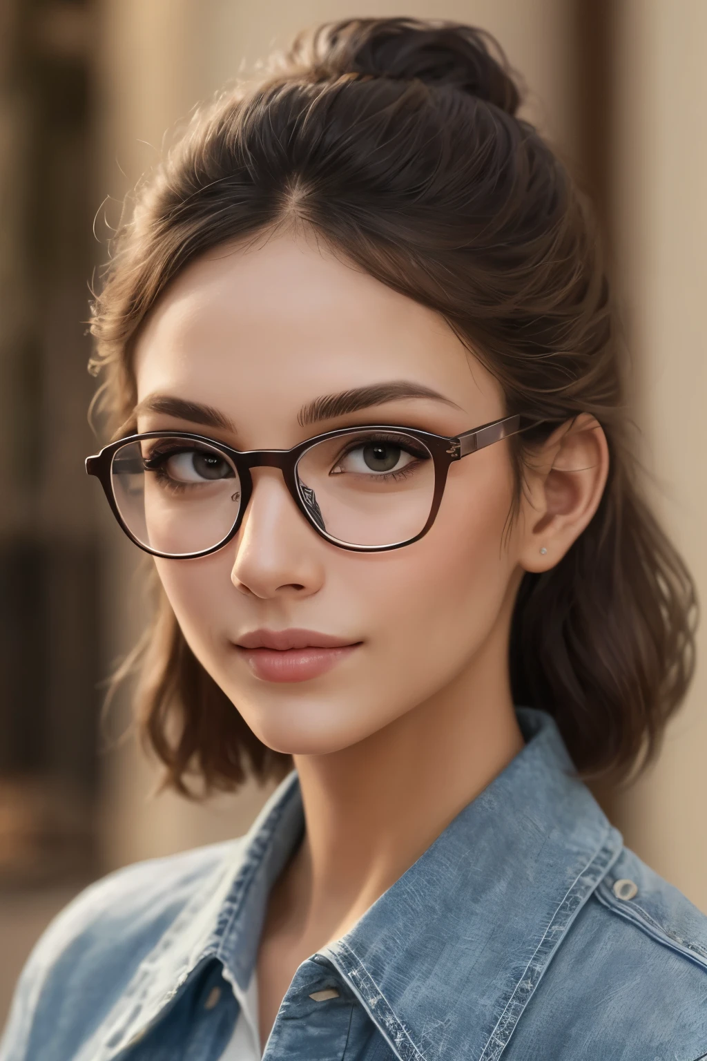 ((best quality)), ((masterpiece)), (detailed), perfect face,wear glasses