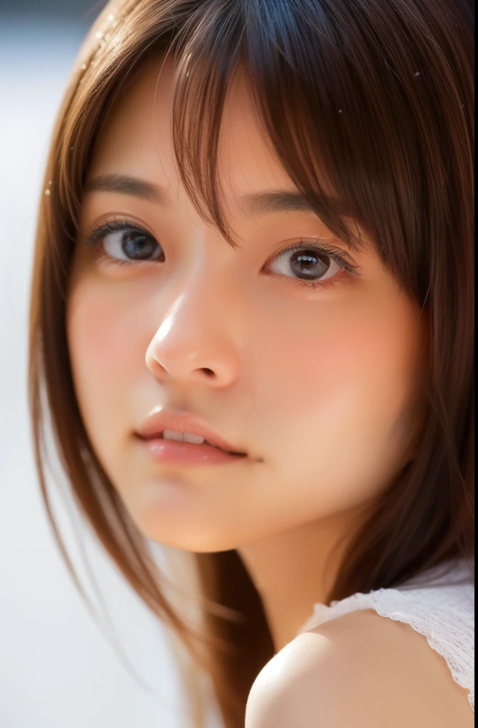 (((masterpiece))), highest quality, very detailed, detailed background, 1 girl, very beautiful girl, Japanese, , alone, detailed face, bangs, (random hairstyle :1.2), (young face), (perfect body:1.1), In 8K, wallpaper, wonderful, finely, Super detailed, 超A high resolution, very detailed, pure erotic face, very detailed目と顔, finelyて美しい目, very detailed肌, no makeup, (natural skin),snow scene