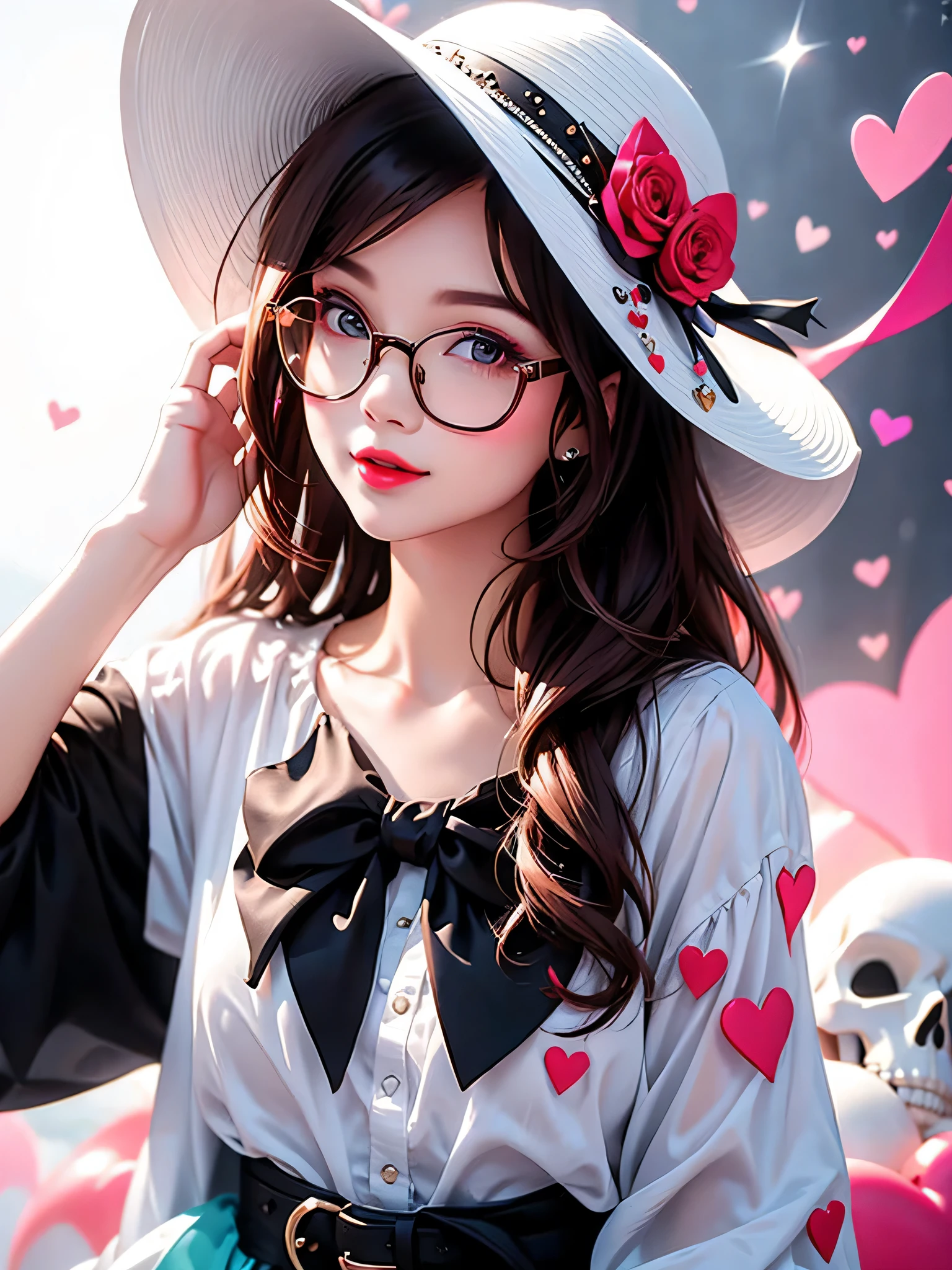 stylish design, cute, lips in love, sexy, the nicest girl, skull fashion, stylish glasses, Fashionable hats, Colorful Hearts, highest quality