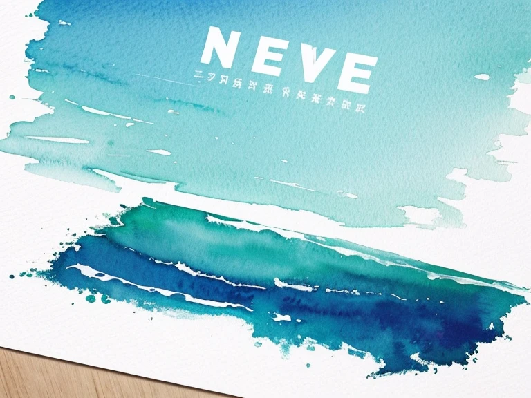 watercolor sea painting on white background、watercolor painting、
Corporate template creation illustration、flame、corporate logo、Logo Creation、no text Missing characters、Leave a space between the characters、no text、corporate name modern、simple、professional summer image、light blue and emerald green、Pale green、bright、daytime、
Bottom right and top left placement、leave a blank space in the middle、Background gradient