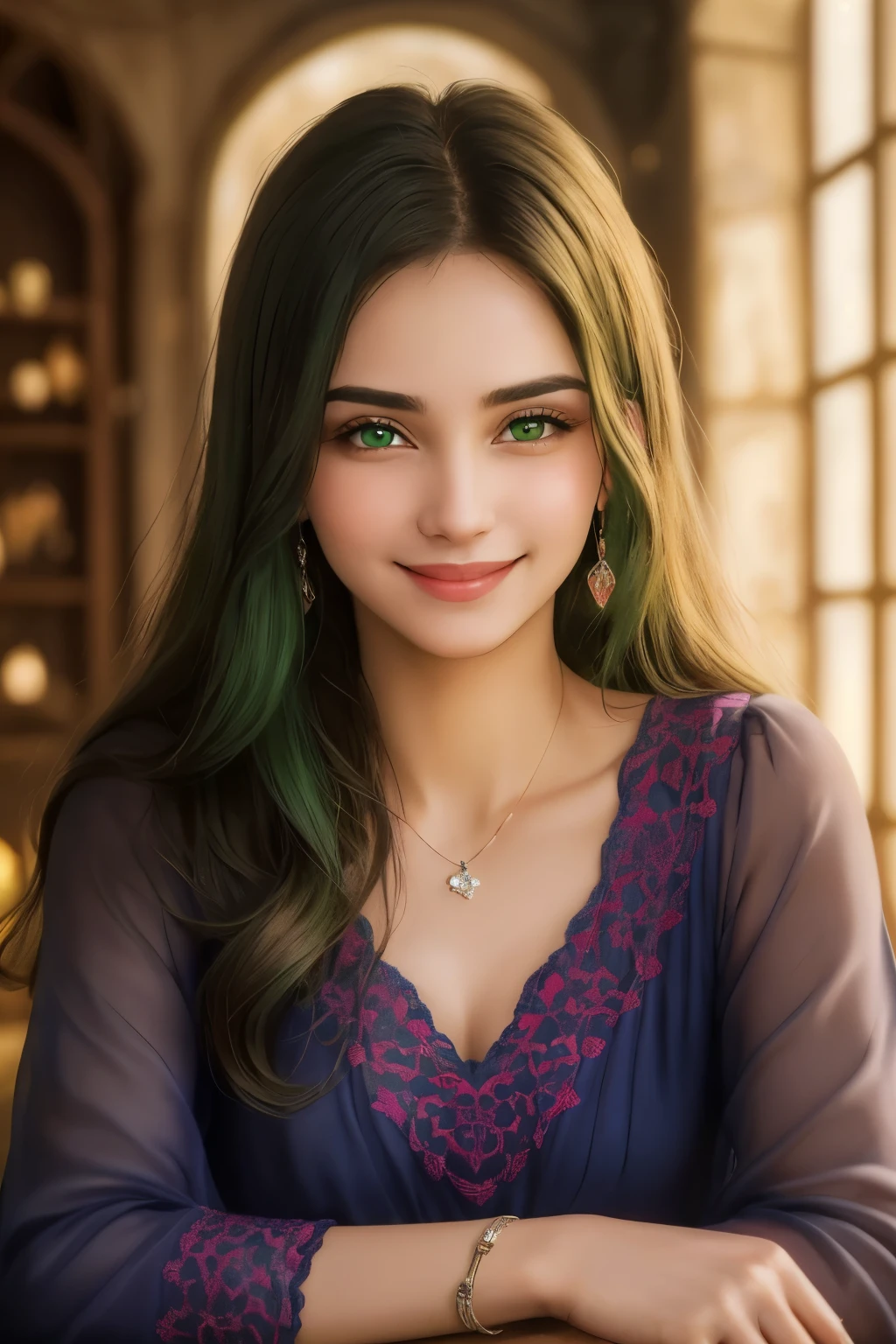 Venin şi farmec port în suflet,
With your sad smile you lose me,
For I am charmed by your smile And poisoned by your green eyes.
And you don't understand that in my soul You put death pains How beautiful you are I can tell,
How much I love you is beyond words!