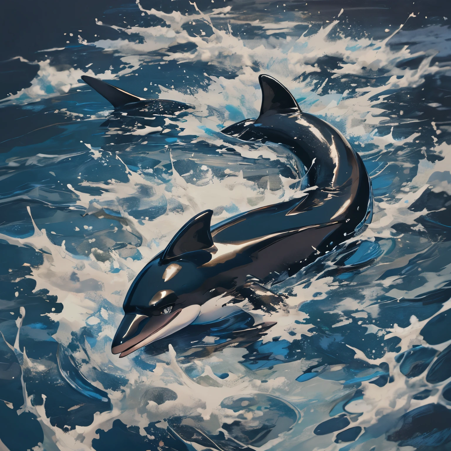 The Black dolphin