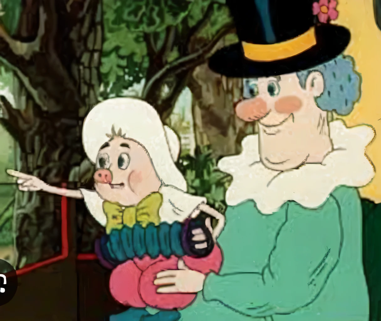 cartoon of men and women in top hats and formal clothes, 1 9 8 0 s Children's Performance, 1980s cartoon, 1960-е годы Rankin Bass Stop Motion, Children&#39;s TV show, cartoon frame, Children's cartoon, live action Children&#39;s TV show, Walking Castle, 1960s cartoon, From Alice in Wonderland