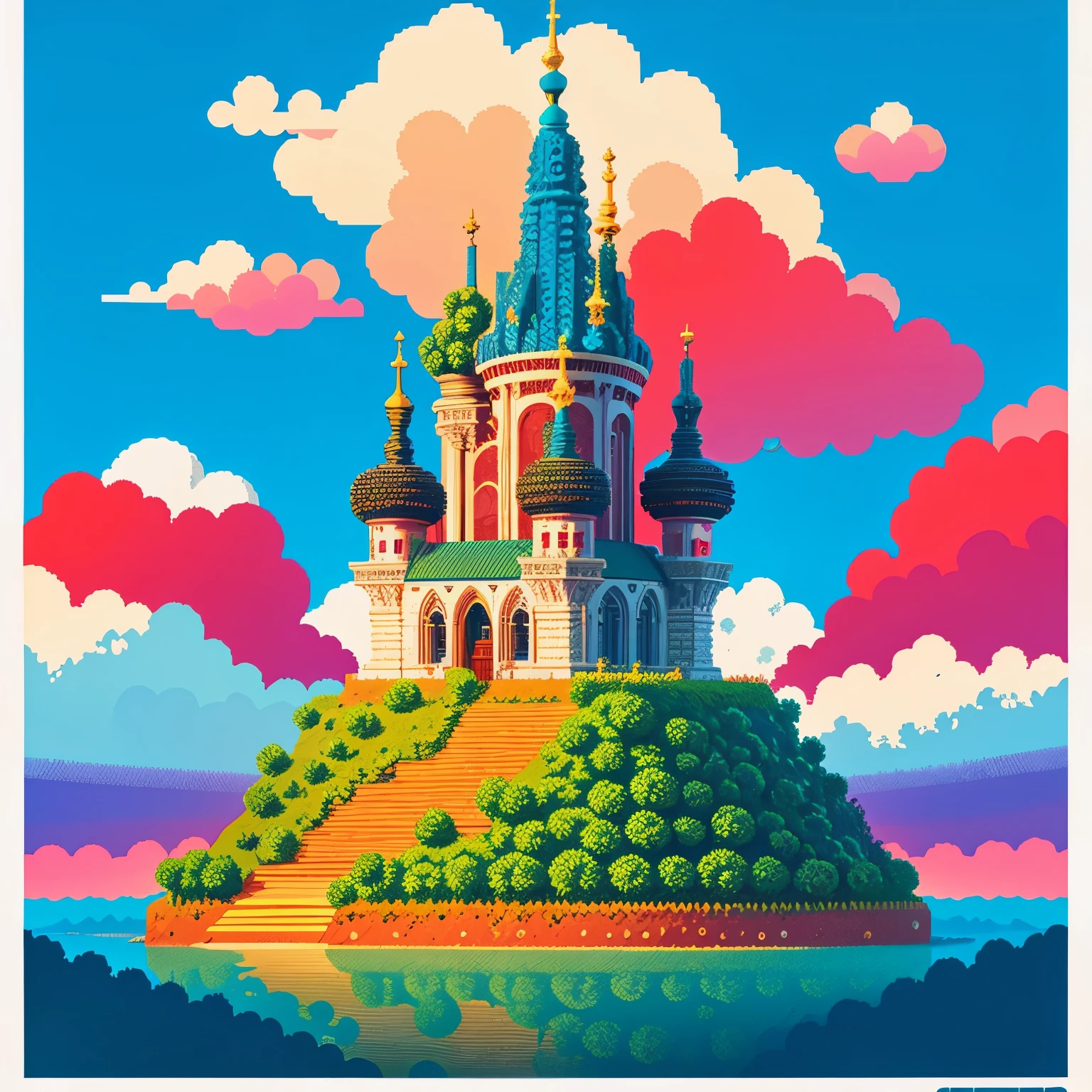 pixel art,1, masterpiece, best quality,in the sky,cloud