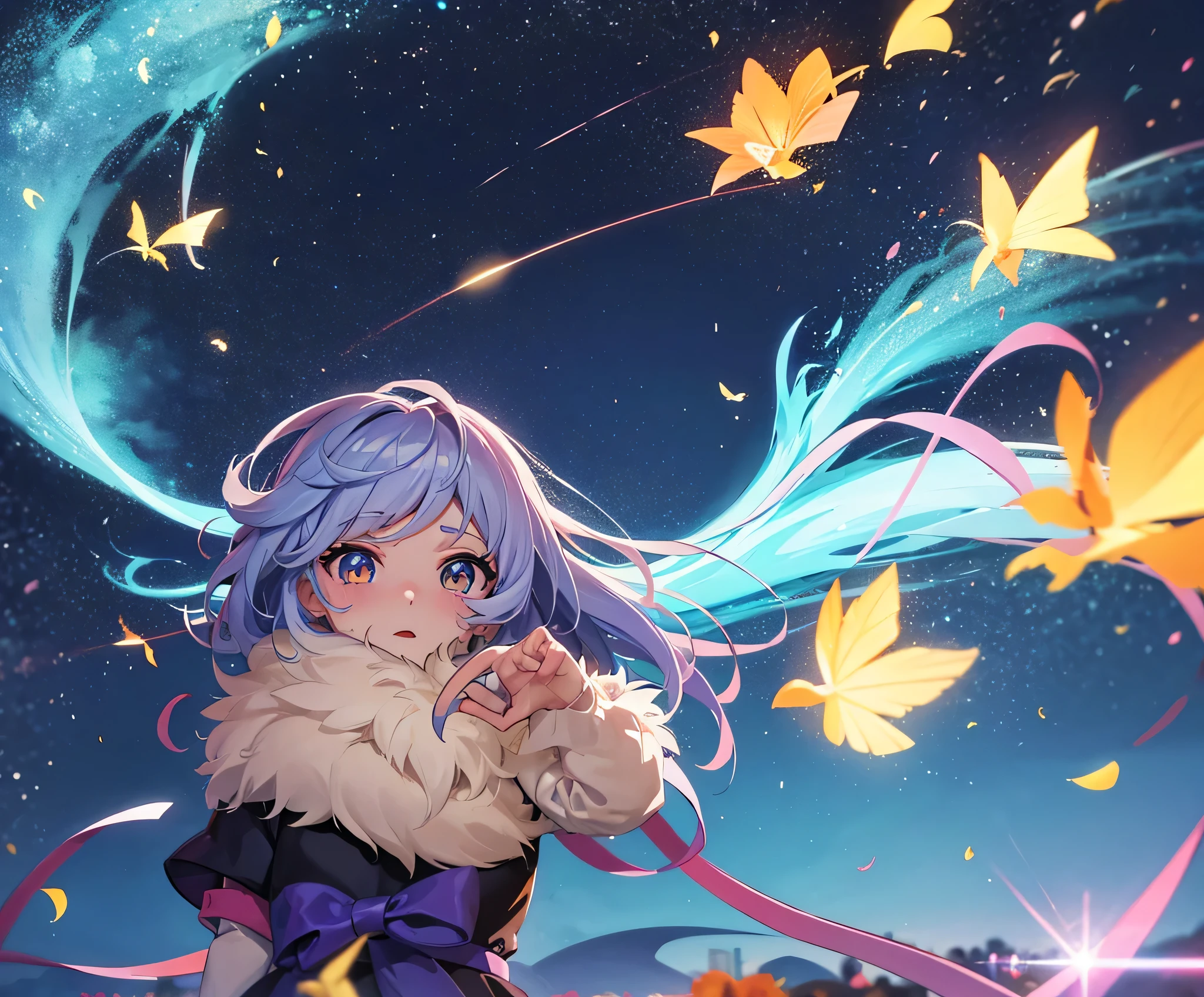 chuva de meteoros, anime