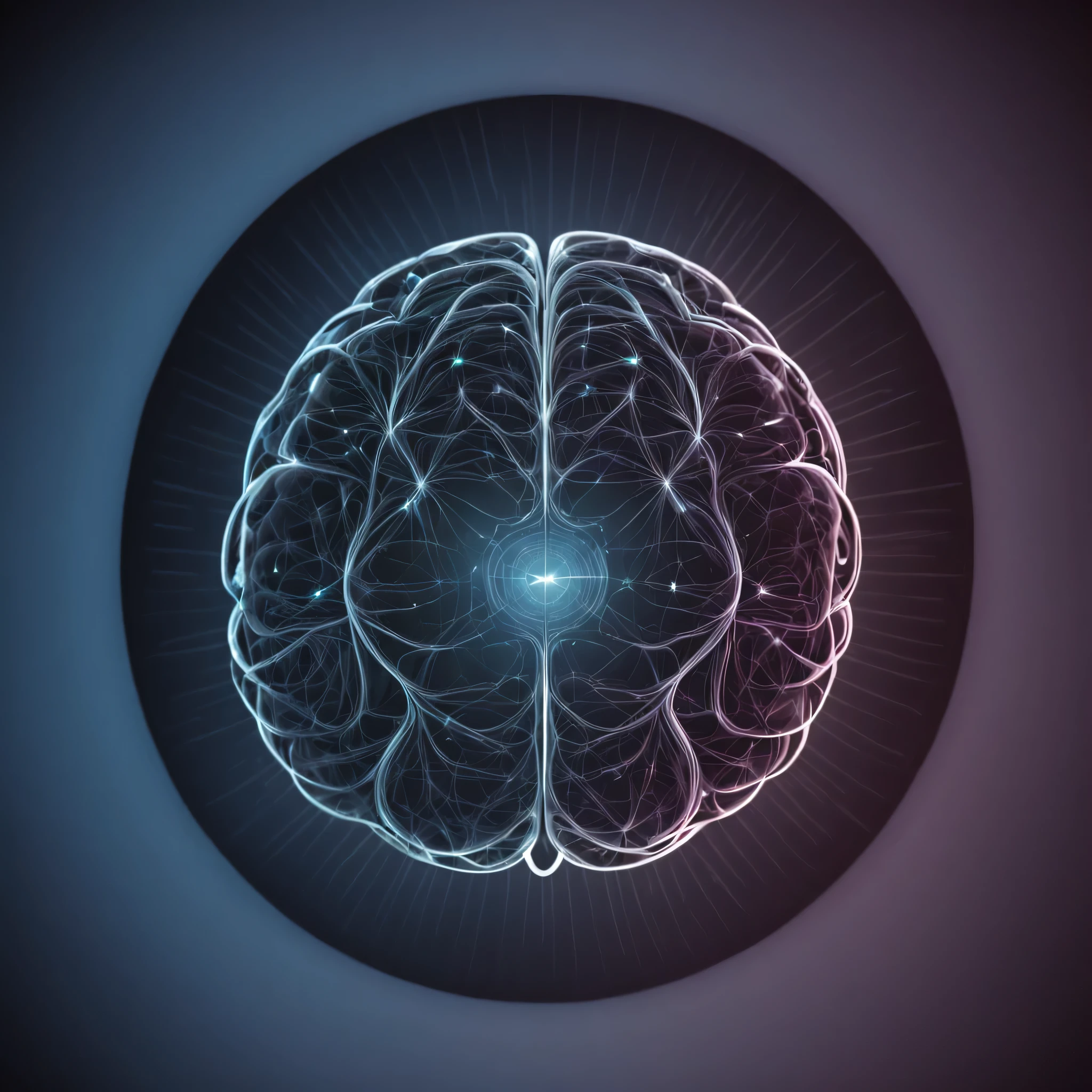 In the center of the logo, you could depict a stylized brain icon that's surrounded by a soft glow or aura, representing the boost of knowledge. Inside the brain, incorporate intricate and interconnected lines, resembling neural pathways, synapses, and circuits. This design element emphasizes the brain's complexity and the network of ideas and information you'll be sharing