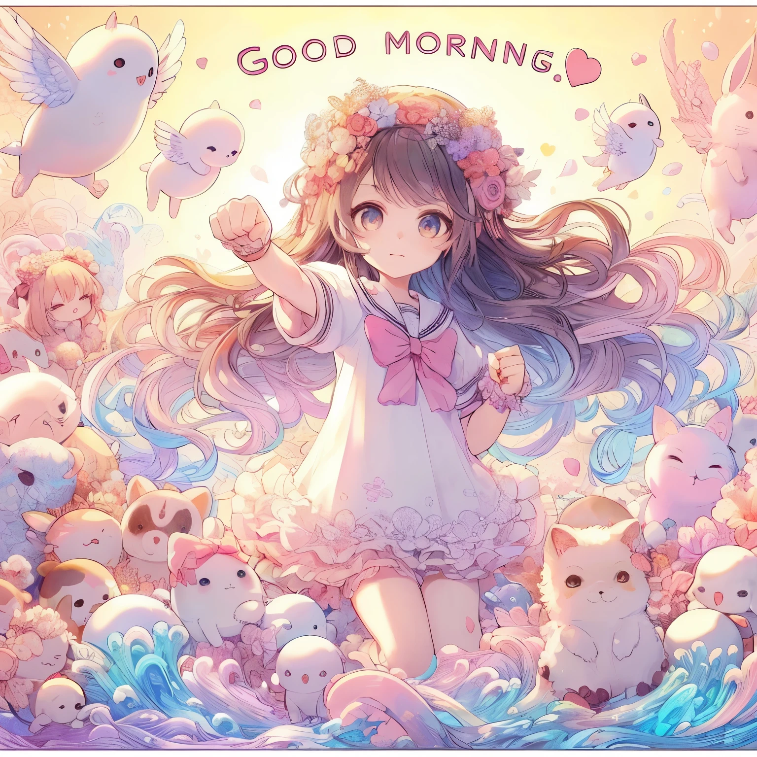 Cartoon character with banana and gun in front of banana, Banana weapons, vanillaware artwork, splash art anime , Anime robot and organic mixed together, High-definition official artwork, Detailed anime original drawing, anime manga robot!! anime girl, mechanized valkyrie girl, Best Anime 4K Kona-chan Wallpaper, zerochan art
