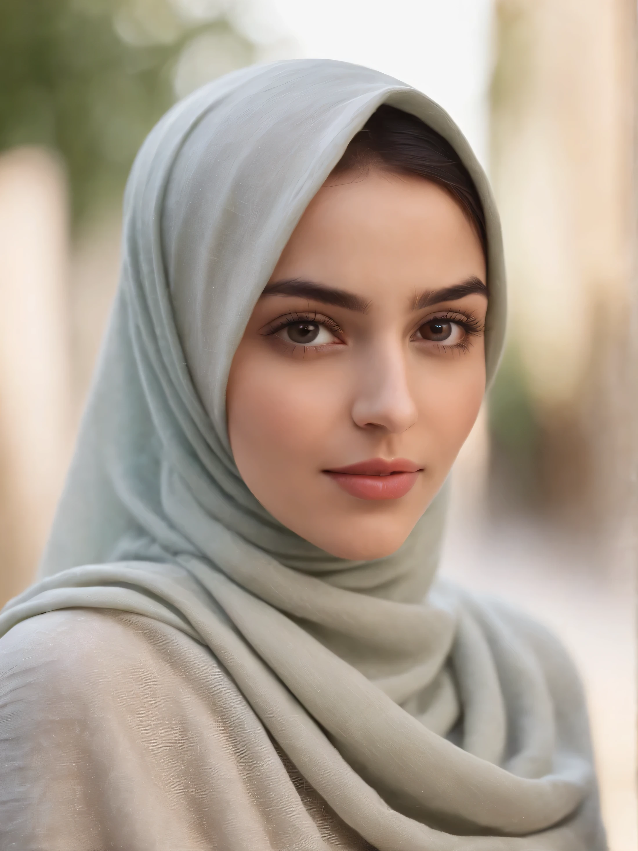 Hyperrealistic), (illustration), (High resolution), (8k), (Extremely detailed), (Meilleure illustration), Hijab Pashmina, Nus, nu, jambes ouvertes, ouvrir , Adolescent arabe