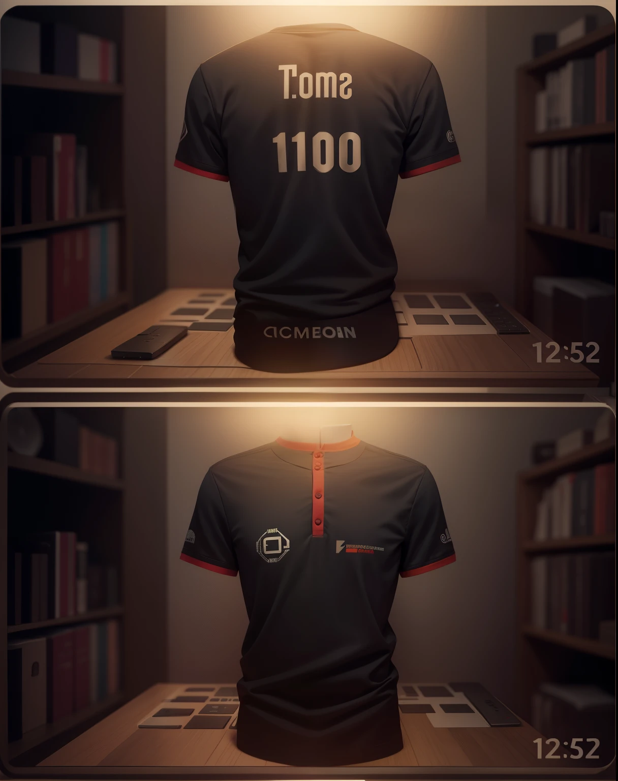 Converter esses designs para camisa polo. Add details related to a computer circuit