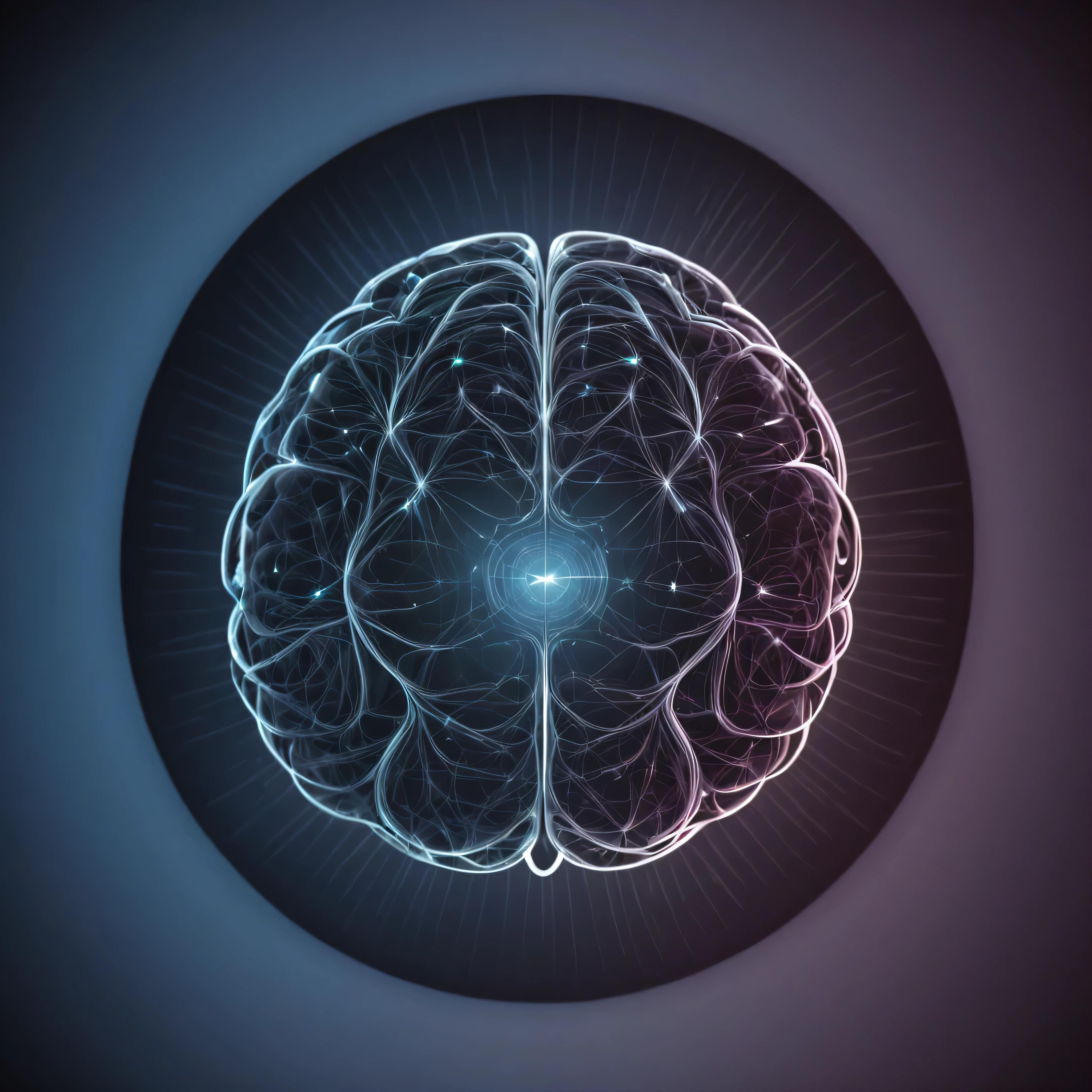 In the center of the logo, you could depict a stylized brain icon that's surrounded by a soft glow or aura, representing the boost of knowledge. Inside the brain, incorporate intricate and interconnected lines, resembling neural pathways, synapses, and circuits. This design element emphasizes the brain's complexity and the network of ideas and information you'll be sharing