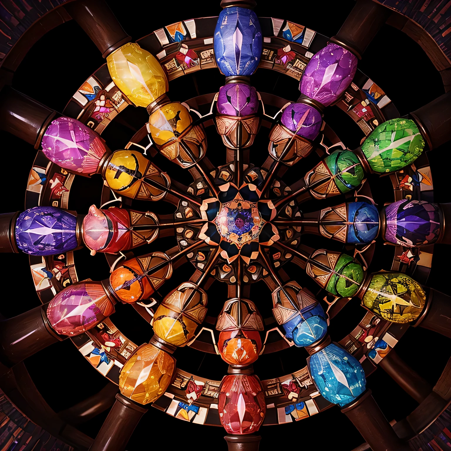 Infinite kaleidoscope