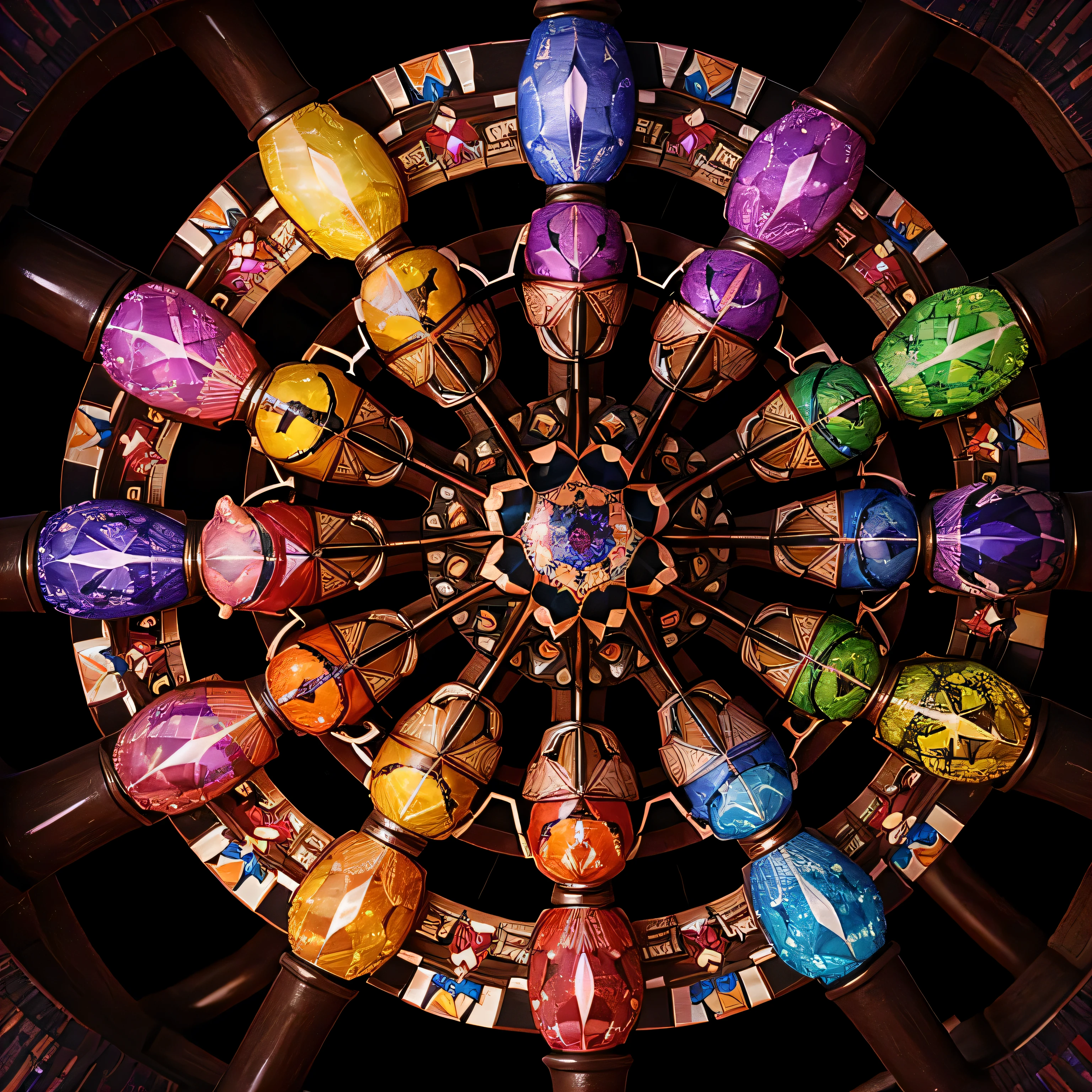 Infinite kaleidoscope