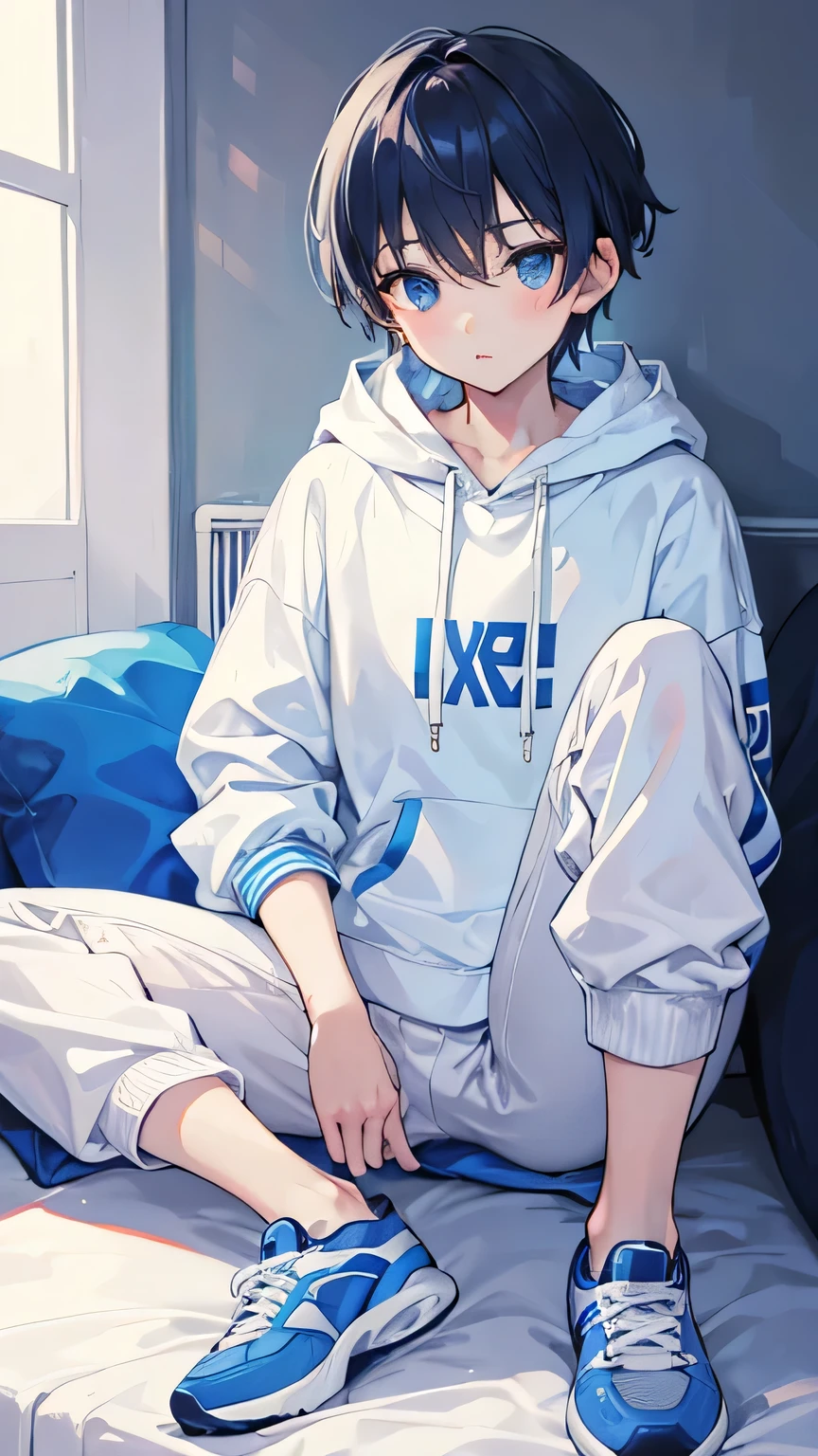 Anime boy with sweatshirt sale