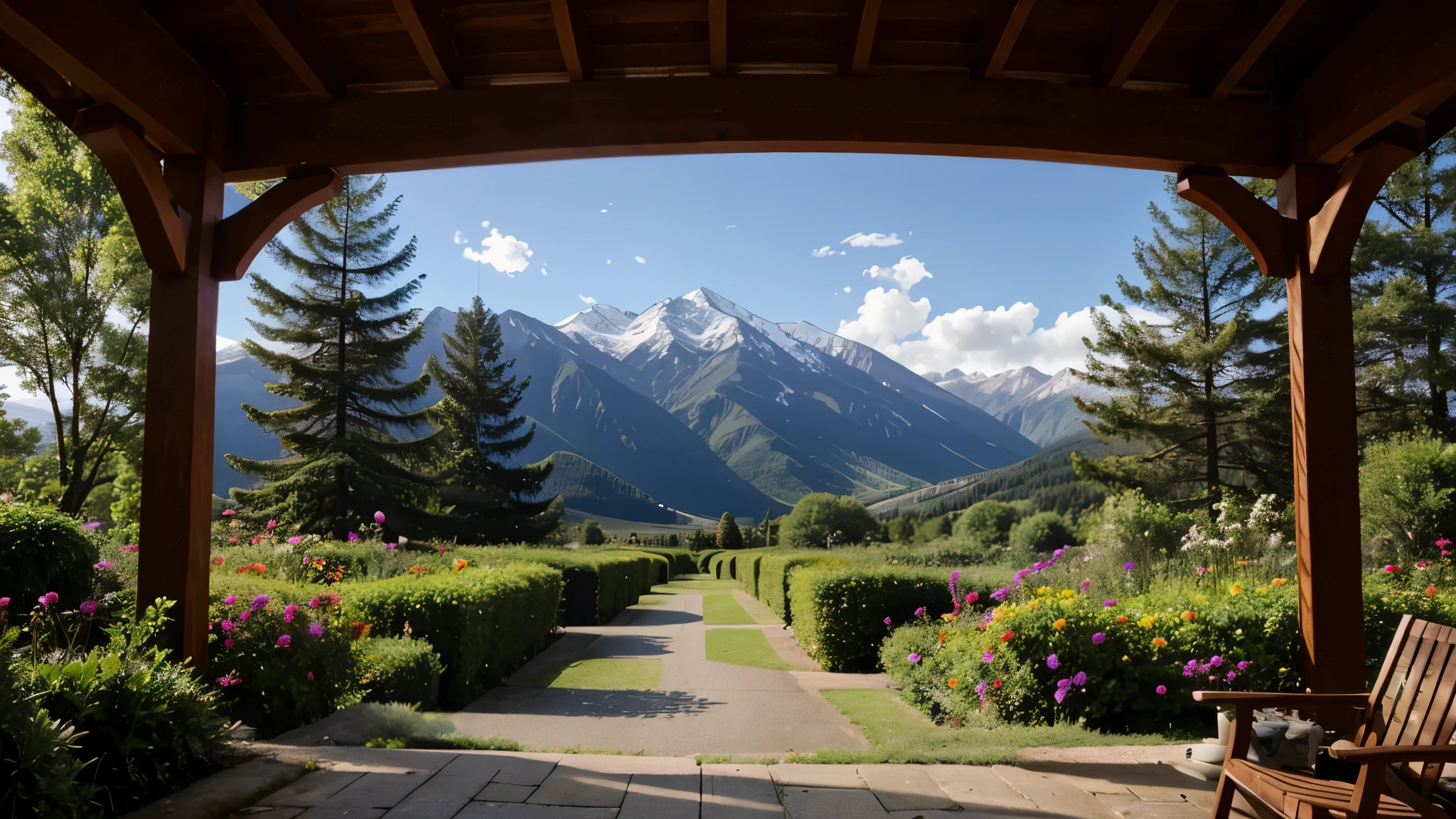 create a florest environment hyper realistic with flora and fauna