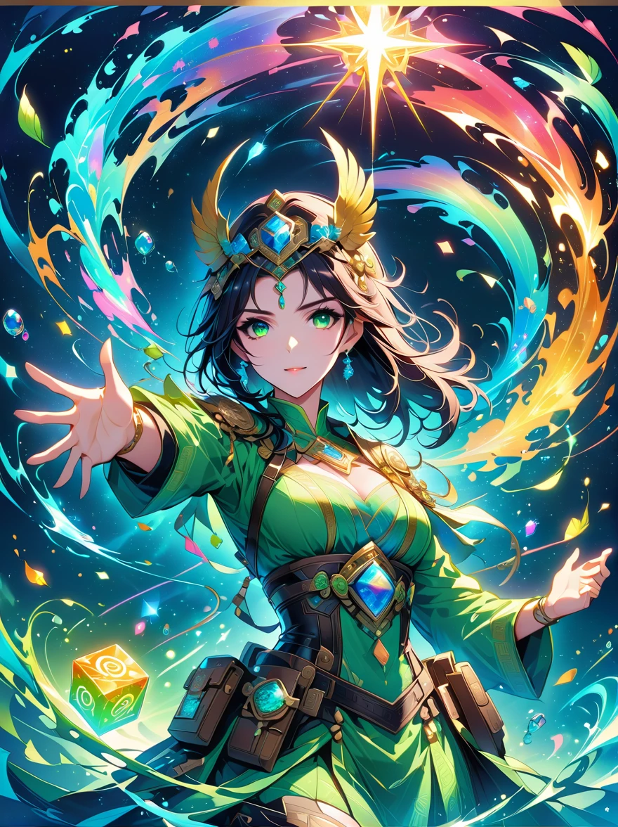 ((Vision))，((whole body))，Snow mountain sword painting method, Ancient style woman&#39;s cold ice flame sword, Holding a sword burning with blue flames, Dancing with a sword in white clothes, long hair flowing in the snow, Beautiful woman holding a silver sword, Wear jade jewelry, Her face is full of confident smile, She is suspended in the clouds like a fairy, Behind her are layers of mountains，(UHD, retina, masterpiece, ccurate, anatomically correct, textured skin, super detail, high details, 8k)，中国ink画风格，ink