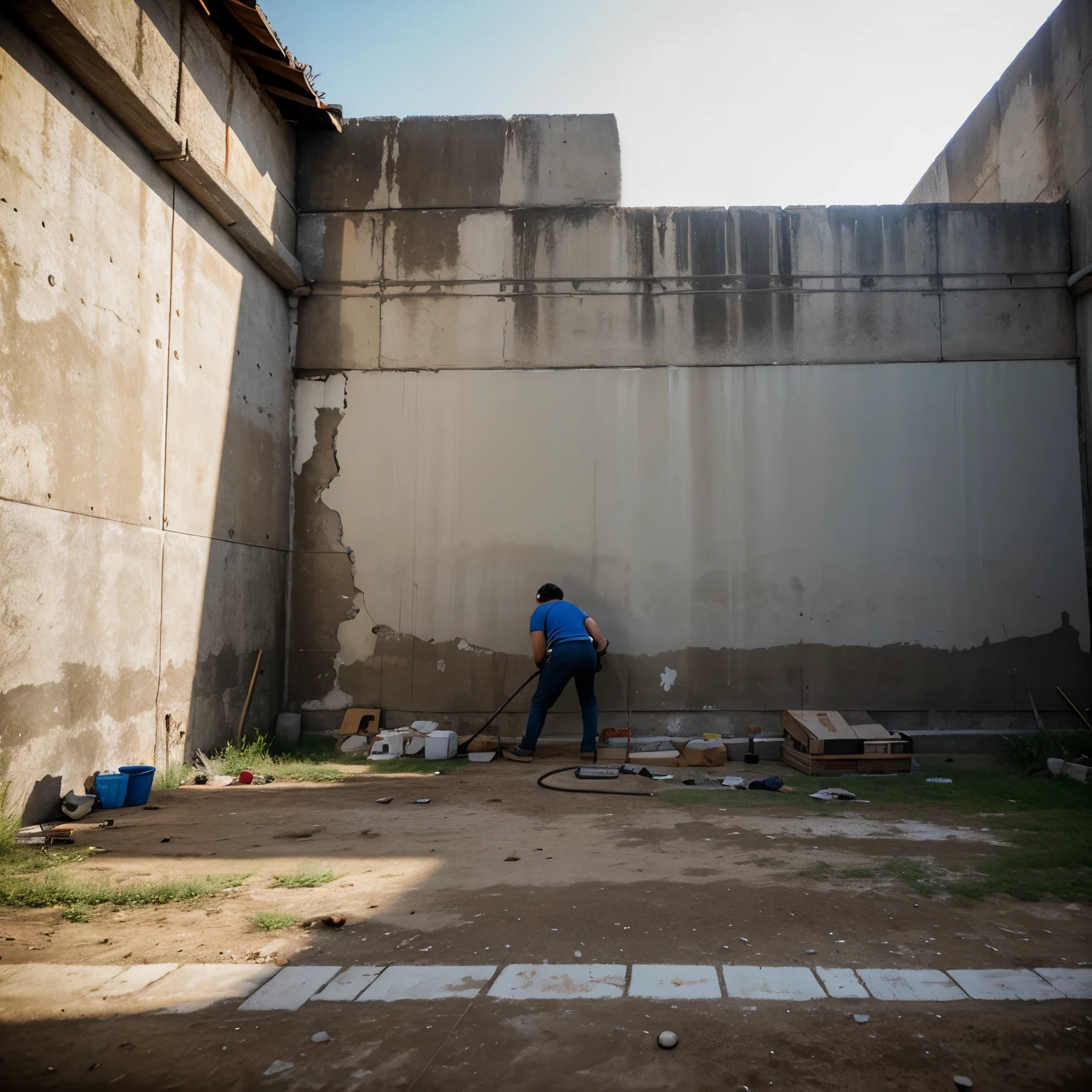 restoring the wall